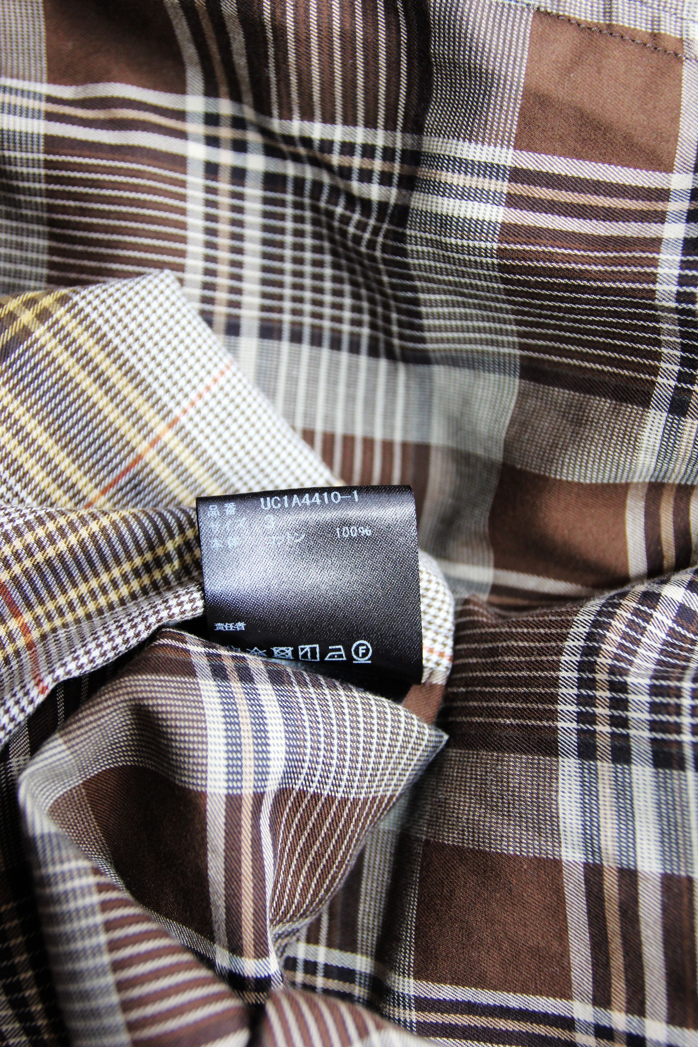 Undercover BNWT SS21 UNDERCOVER CHECK SHIRT 3 Size US L / EU 52-54 / 3 - 12 Thumbnail