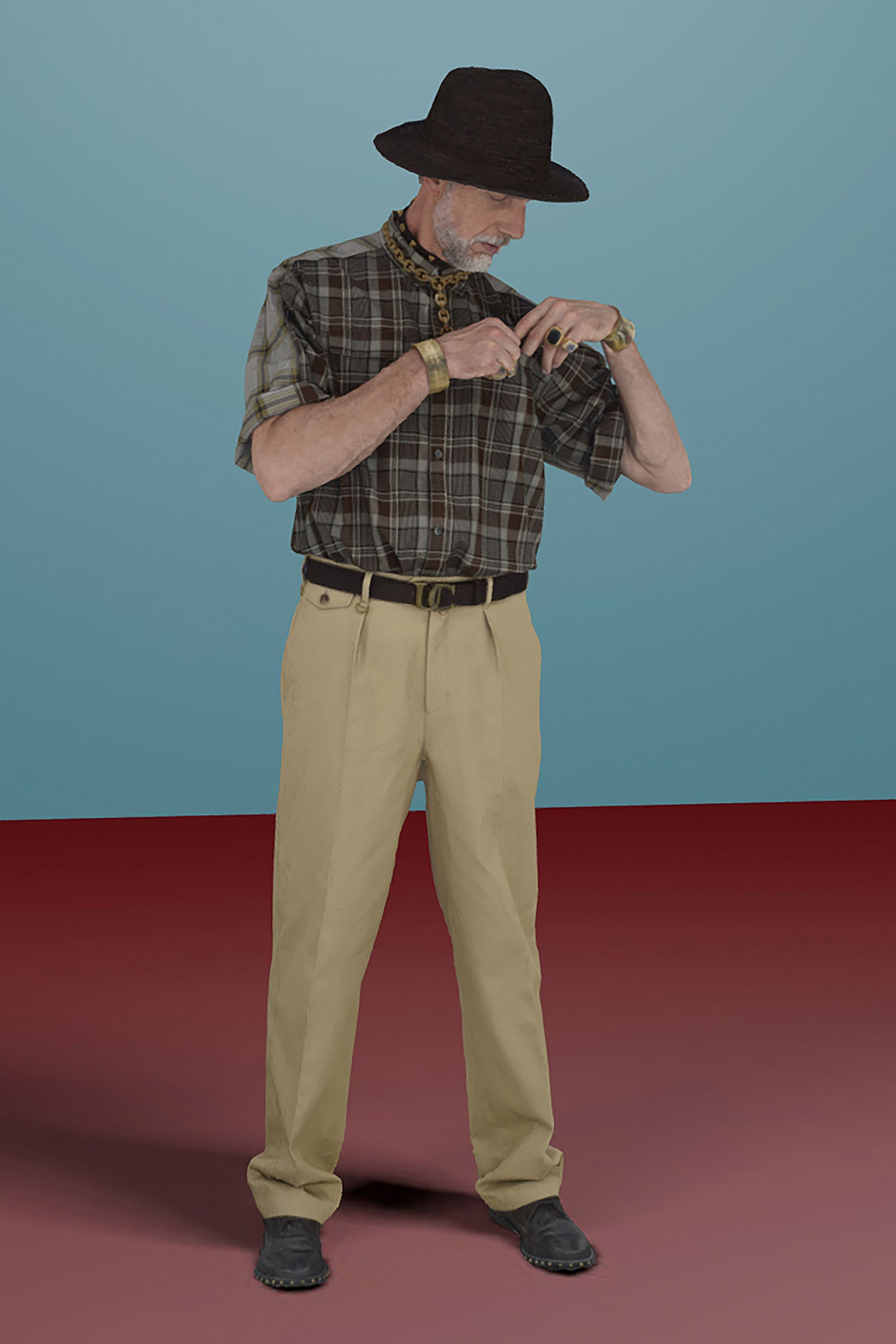 BNWT SS21 UNDERCOVER CHECK SHIRT 3