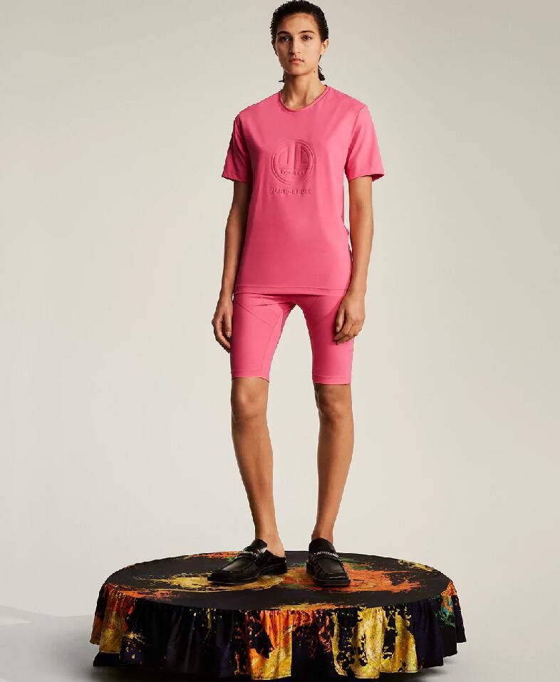 Martine Rose BNWT SS22 MARTINE ROSE EMBOSSED FITTED STRETCH TSHIRT P L Size US L / EU 52-54 / 3 - 10 Thumbnail