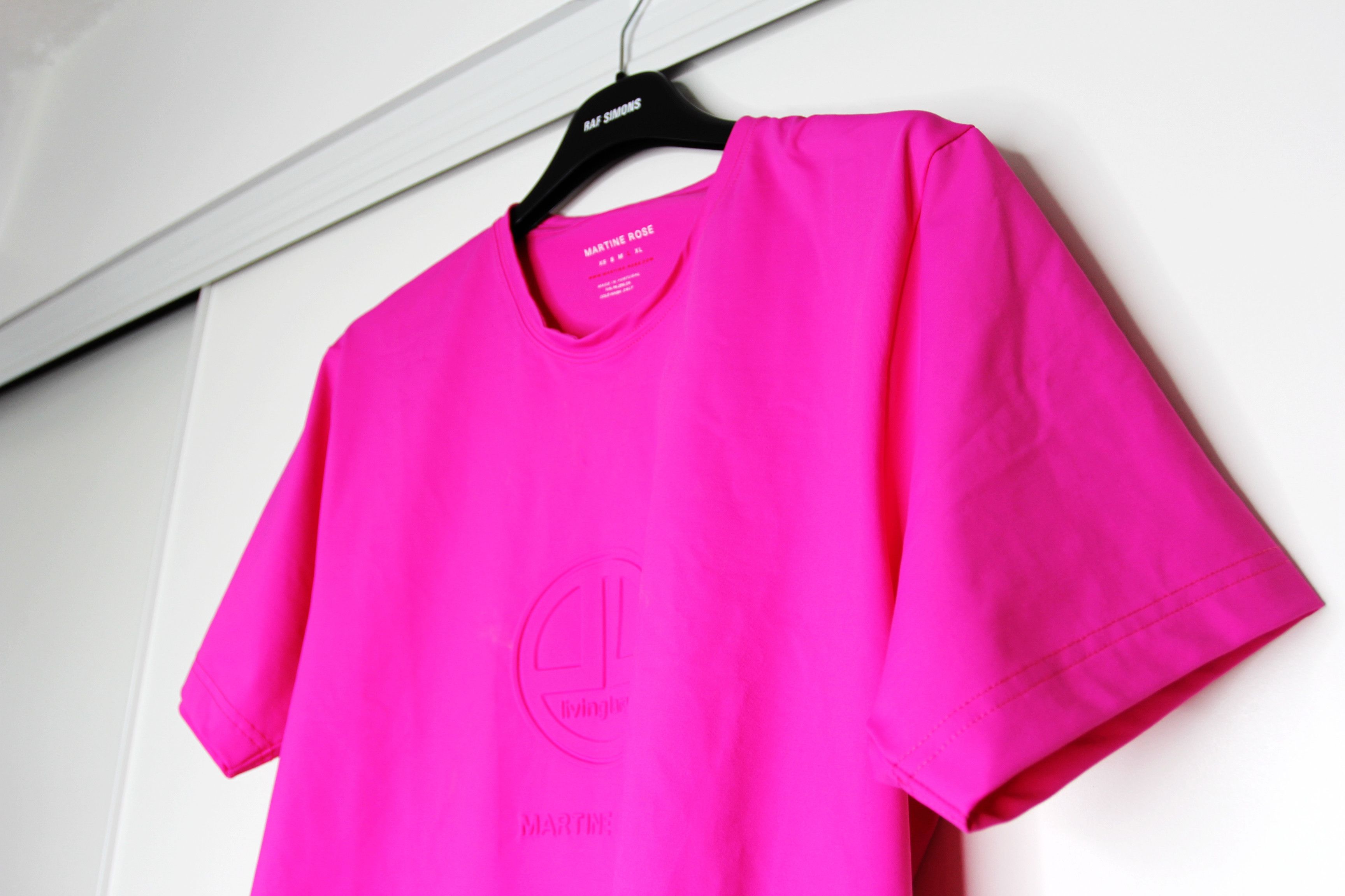 Martine Rose BNWT SS22 MARTINE ROSE EMBOSSED FITTED STRETCH TSHIRT P L Size US L / EU 52-54 / 3 - 4 Thumbnail