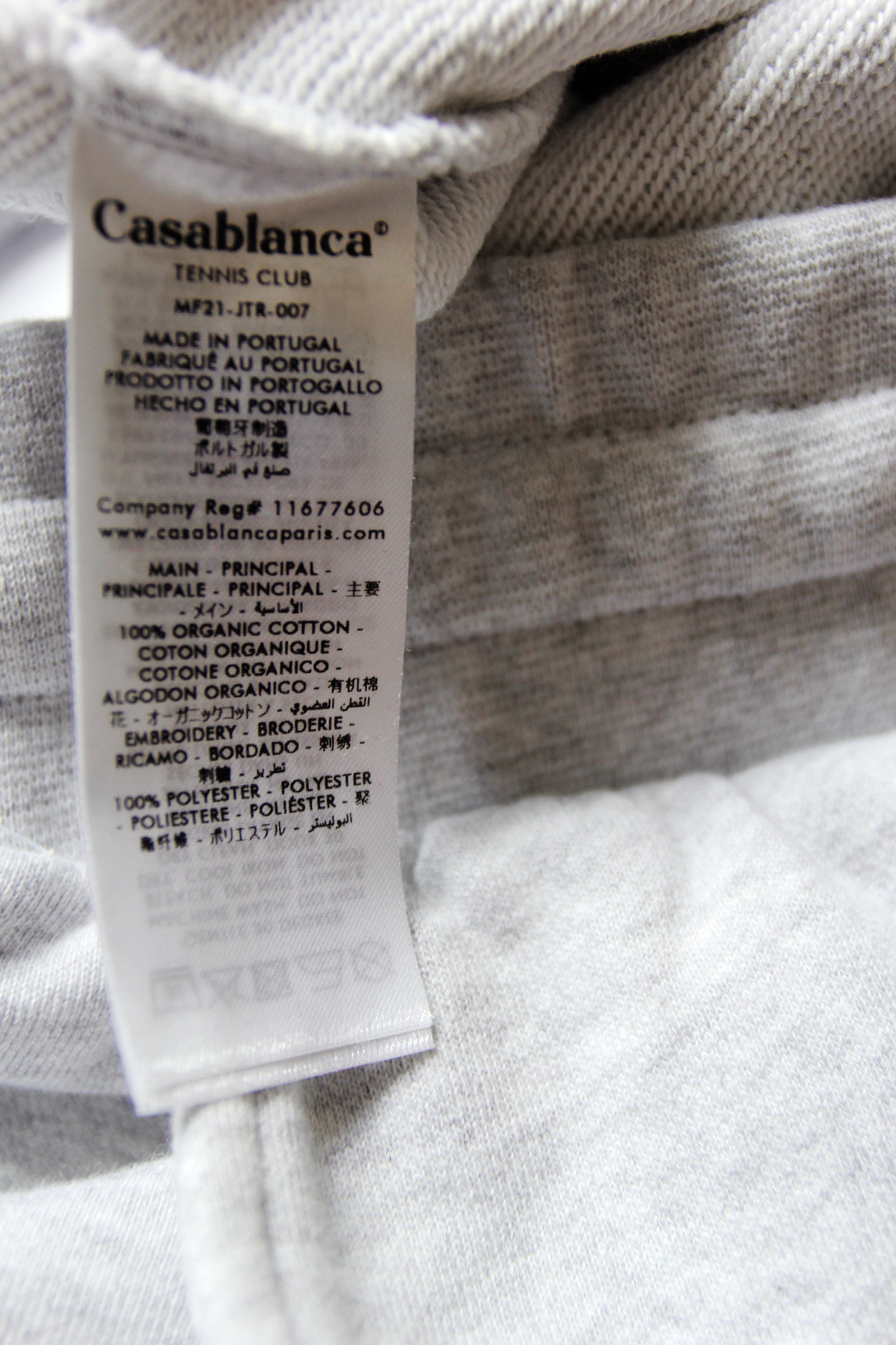 Casablanca BNWT AW21 CASABLANCA CASAWAY TENNIS CLUB SWEATPANTS M Size US 32 / EU 48 - 10 Thumbnail