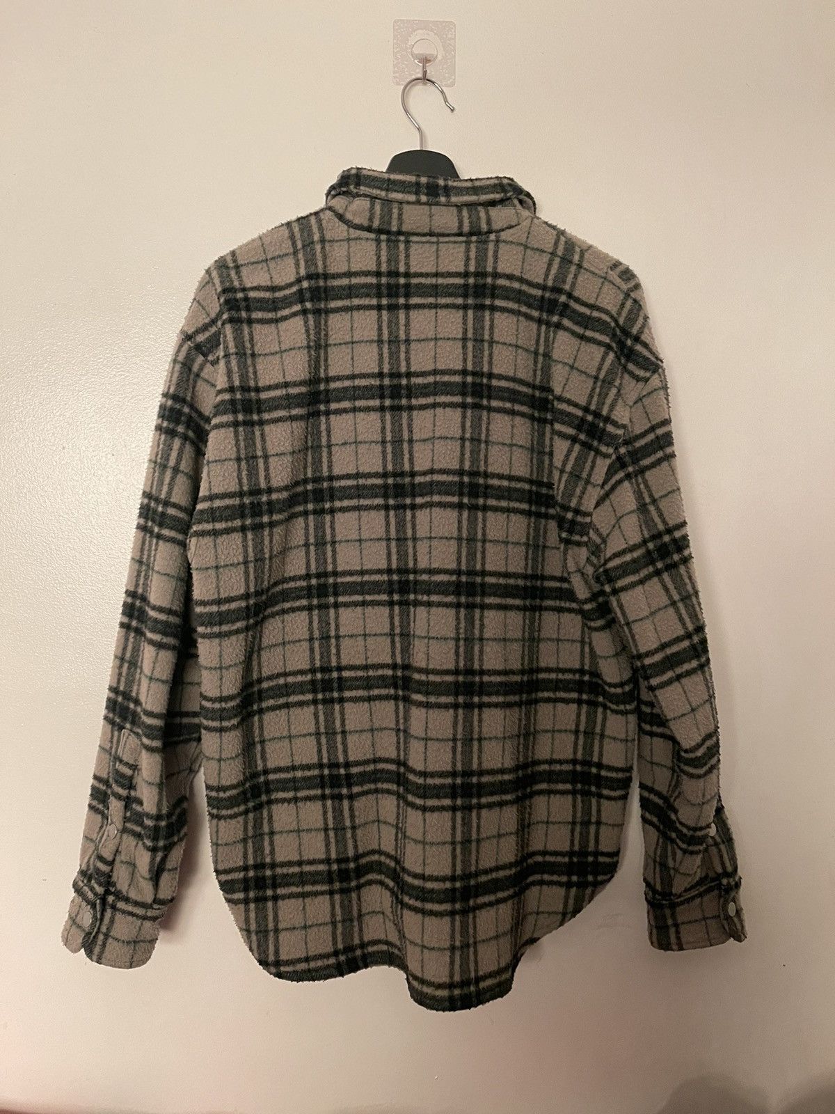 Represent Clo. Represent Clo Flannel Plaid OverShirt Jacket Biege M Size US M / EU 48-50 / 2 - 4 Thumbnail