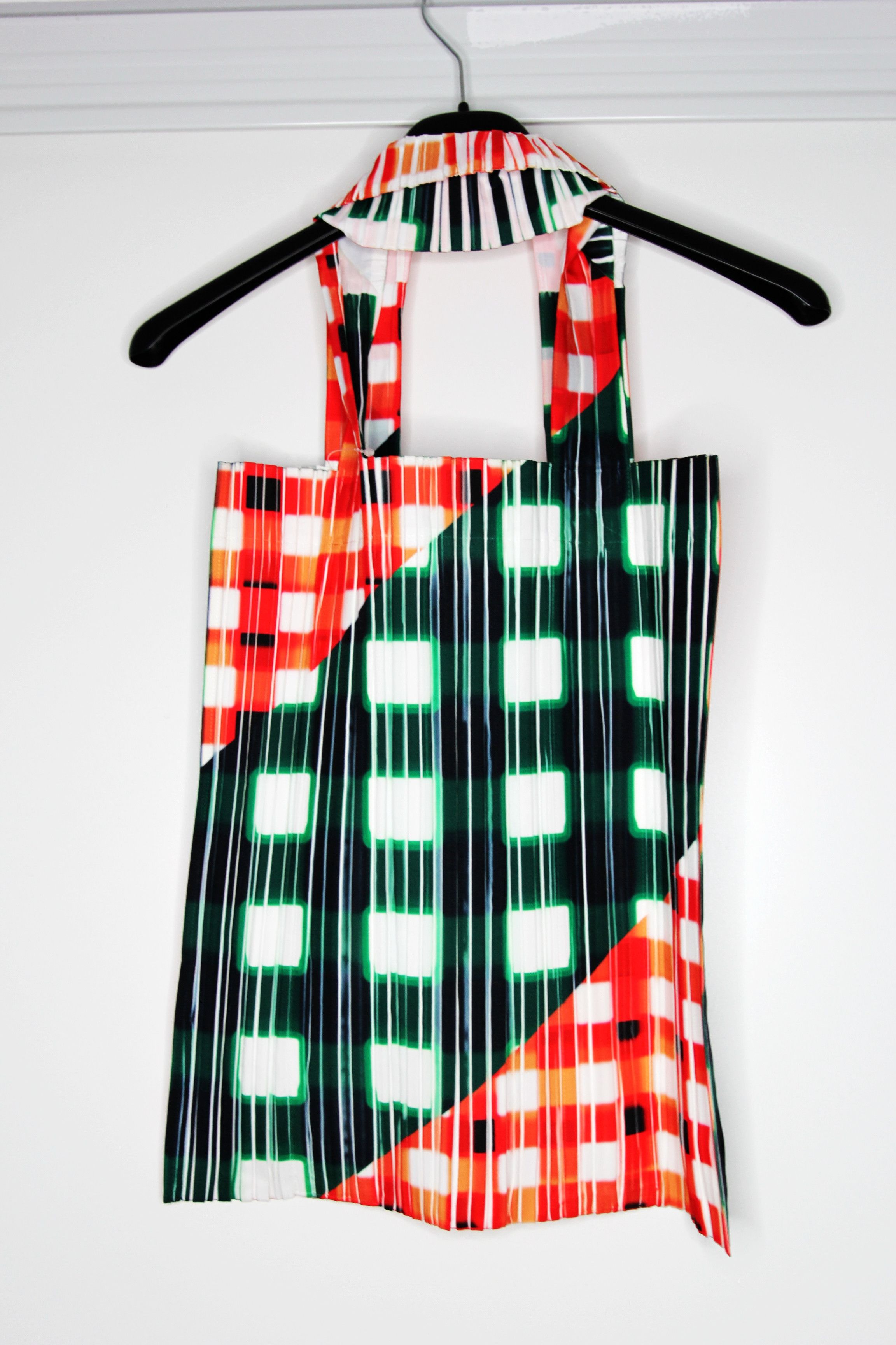 Issey Miyake BNWT AW21 ISSEY MIYAKE PLEATS PLEASE TREK TOTE BAG GREEN Size ONE SIZE - 3 Thumbnail