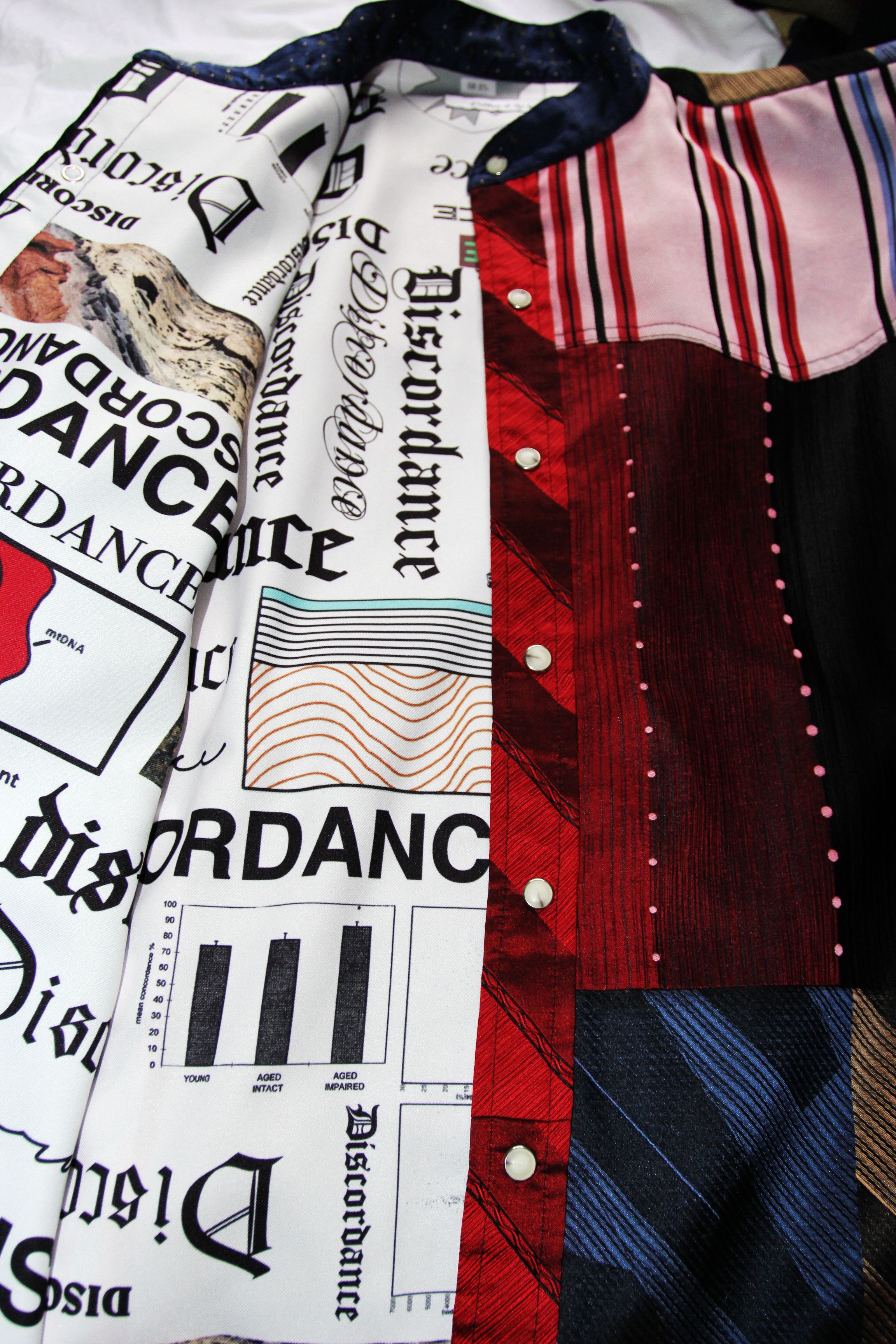 Children of the discordance BNWT AW20 CHILDREN OF THE DISCORDANCE SILKTEX PATCH SHIRT 2 Size US M / EU 48-50 / 2 - 11 Thumbnail