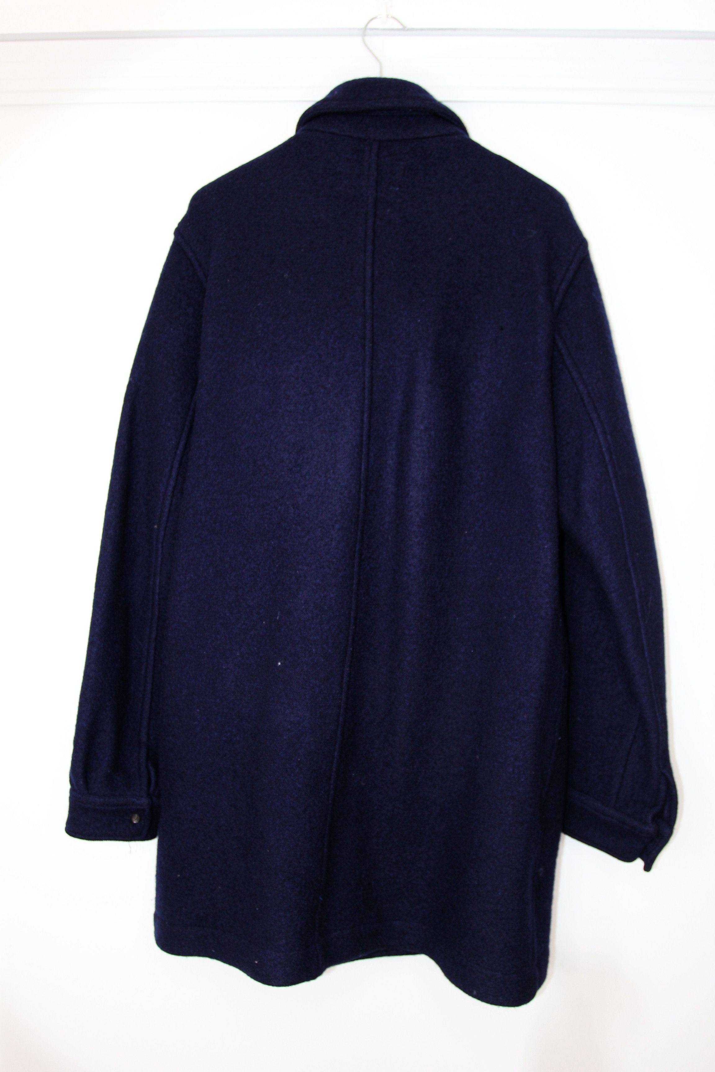 Comme des Garcons COMME DES GARCONS SHIRT BOILED WOOL COAT MADE IN FRANCE M Size US M / EU 48-50 / 2 - 2 Thumbnail