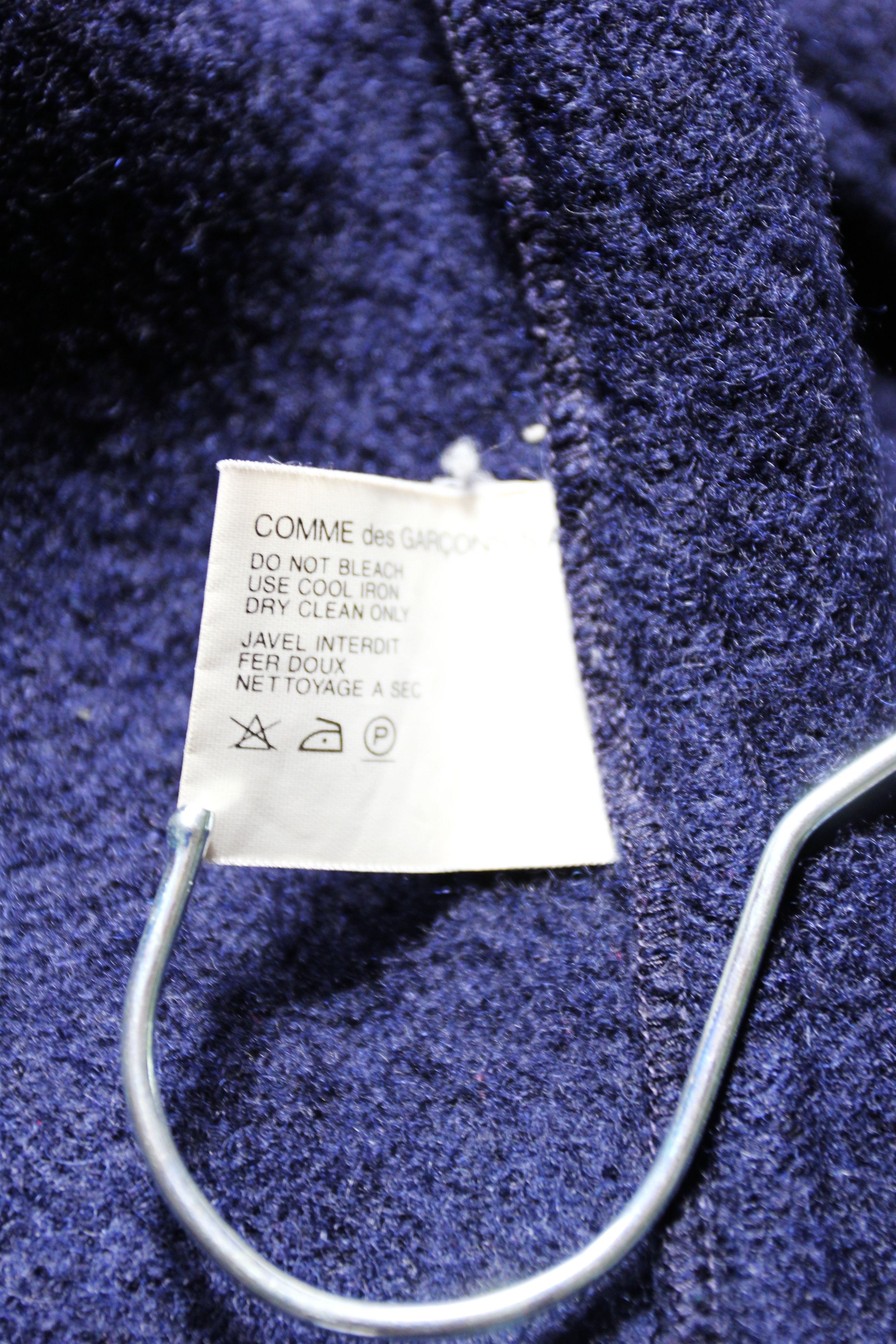 Comme des Garcons COMME DES GARCONS SHIRT BOILED WOOL COAT MADE IN FRANCE M Size US M / EU 48-50 / 2 - 18 Thumbnail