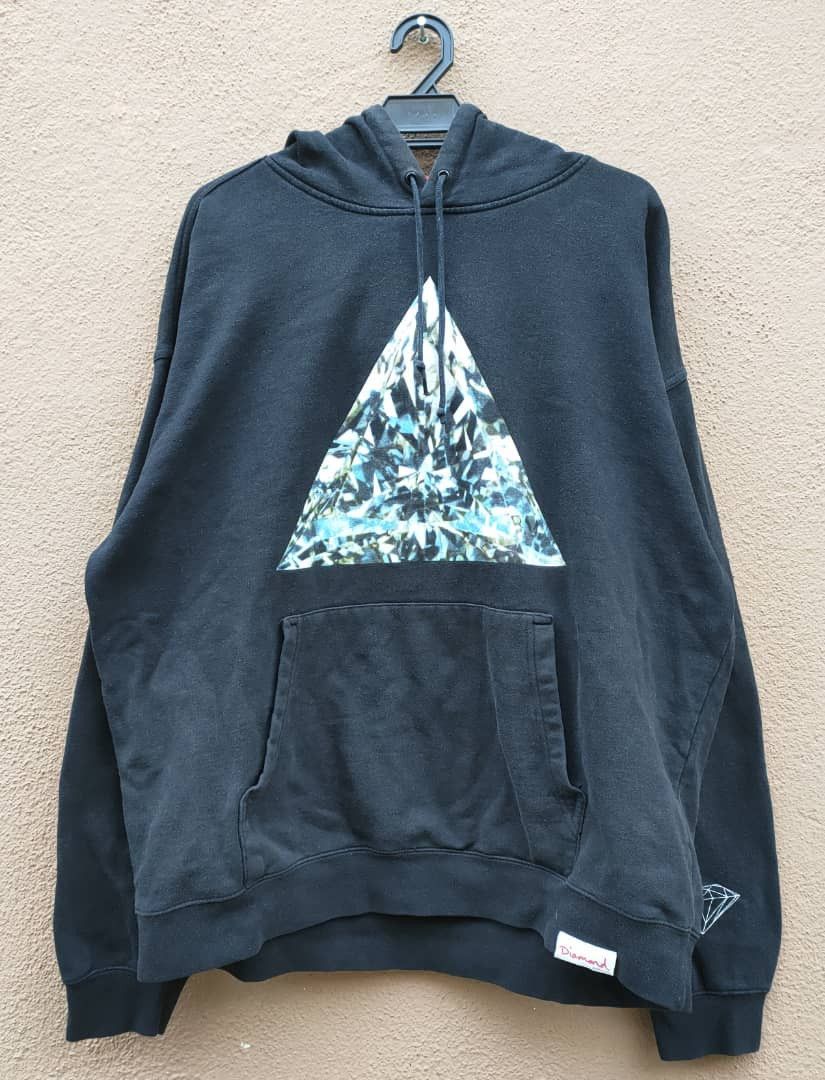 image of Diamond Hoodie in Black, Men's (Size XL)