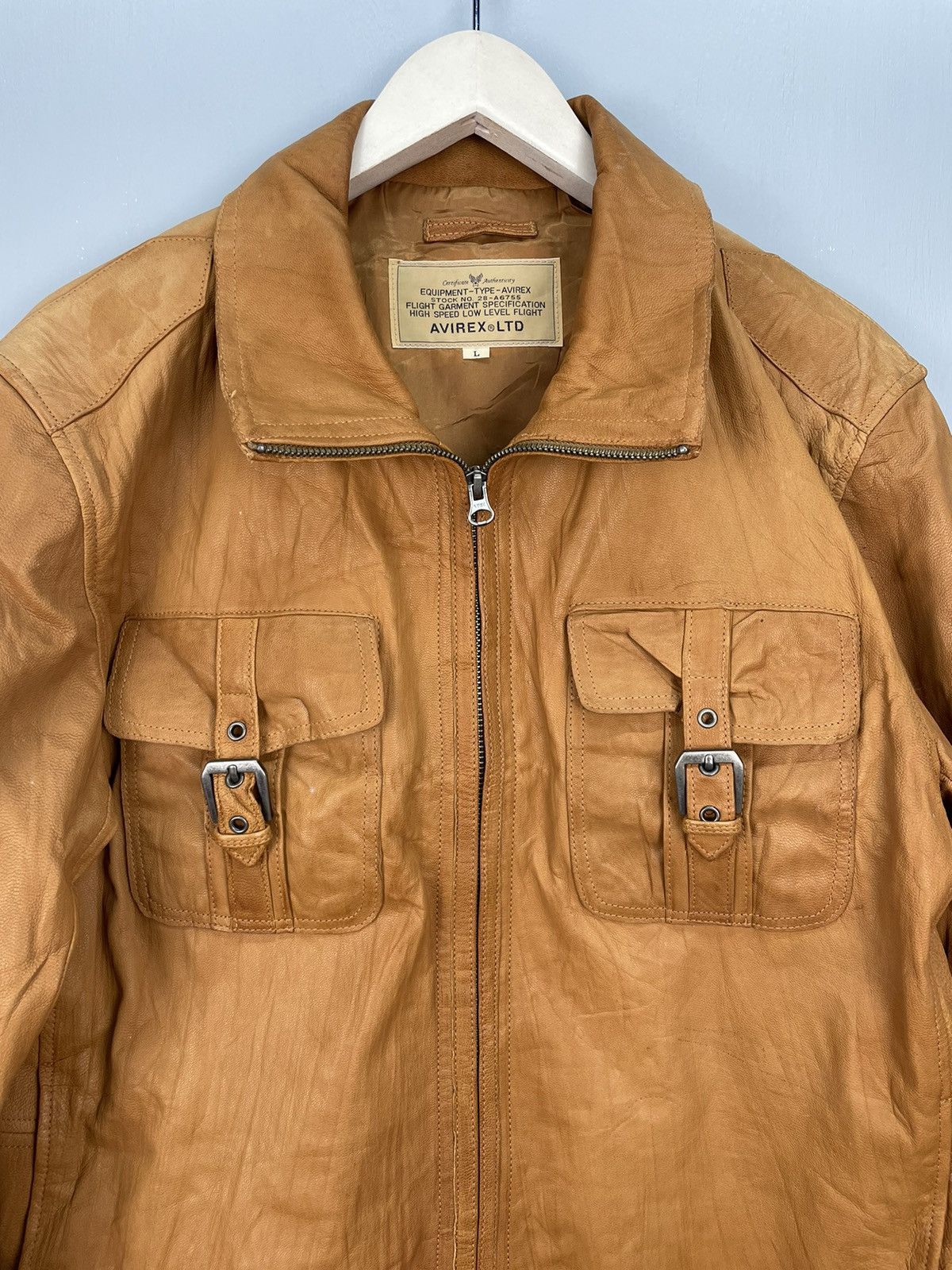 Avirex Avirex flight leather jacket Size US L / EU 52-54 / 3 - 3 Thumbnail