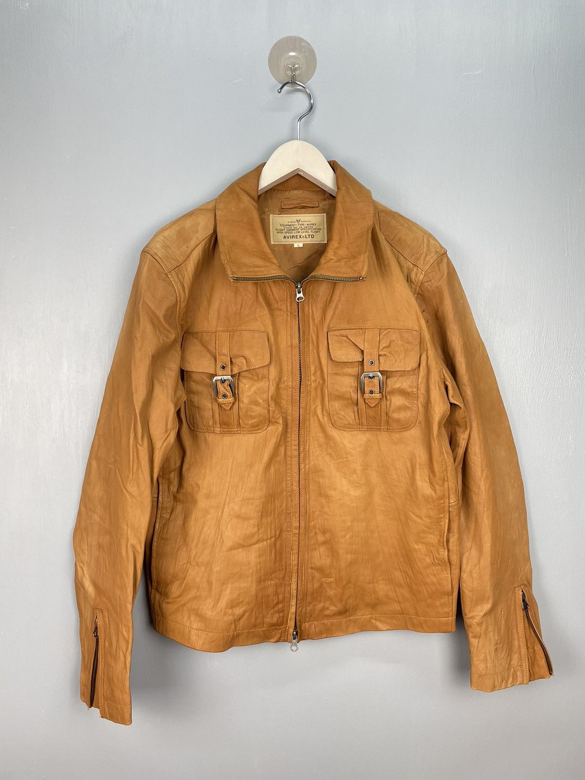 Avirex Avirex flight leather jacket Size US L / EU 52-54 / 3 - 1 Thumbnail