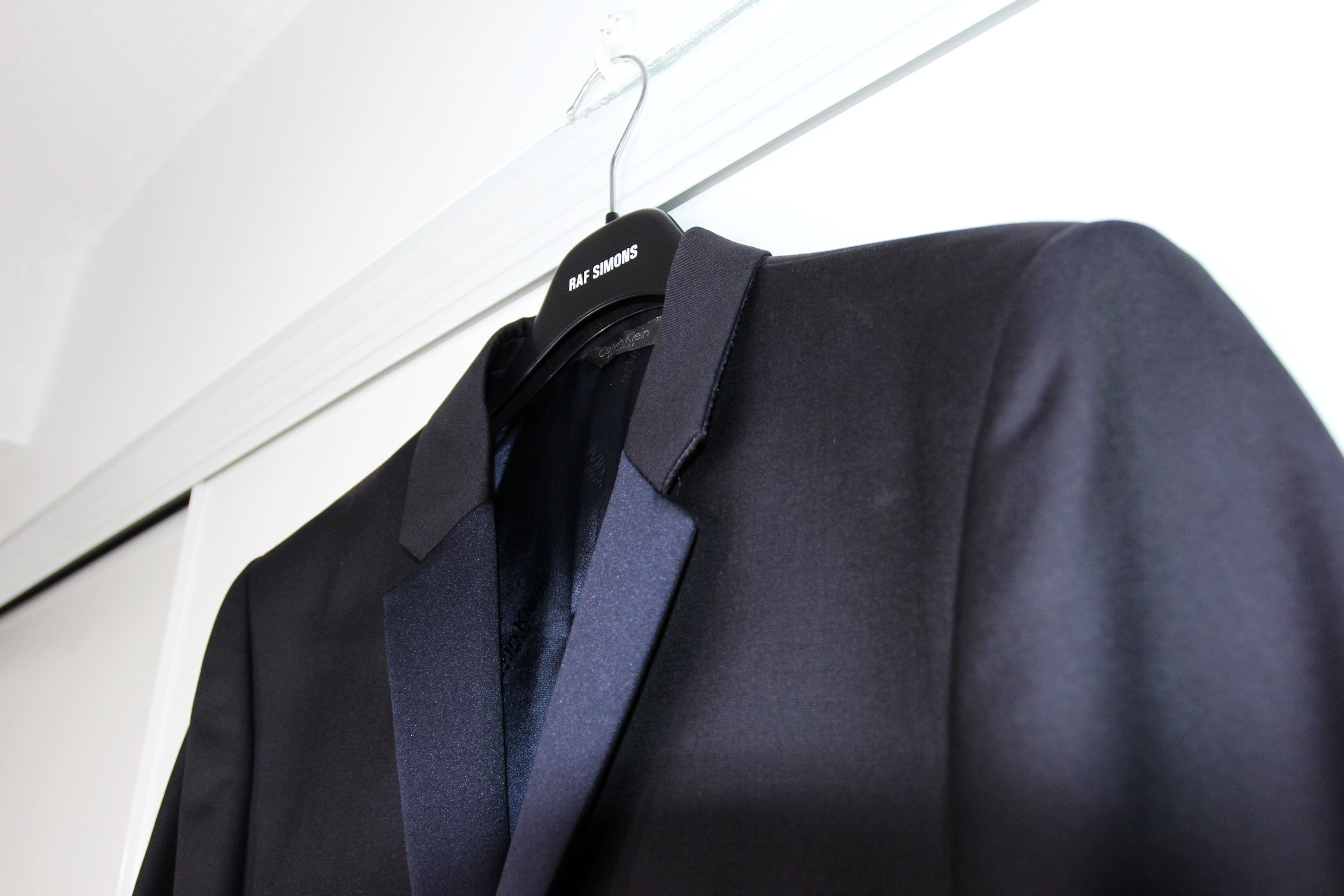 Calvin Klein SS14 CALVIN KLEIN COLLECTION GIACCA SMOKING BLAZER 50 Size US M / EU 48-50 / 2 - 6 Thumbnail