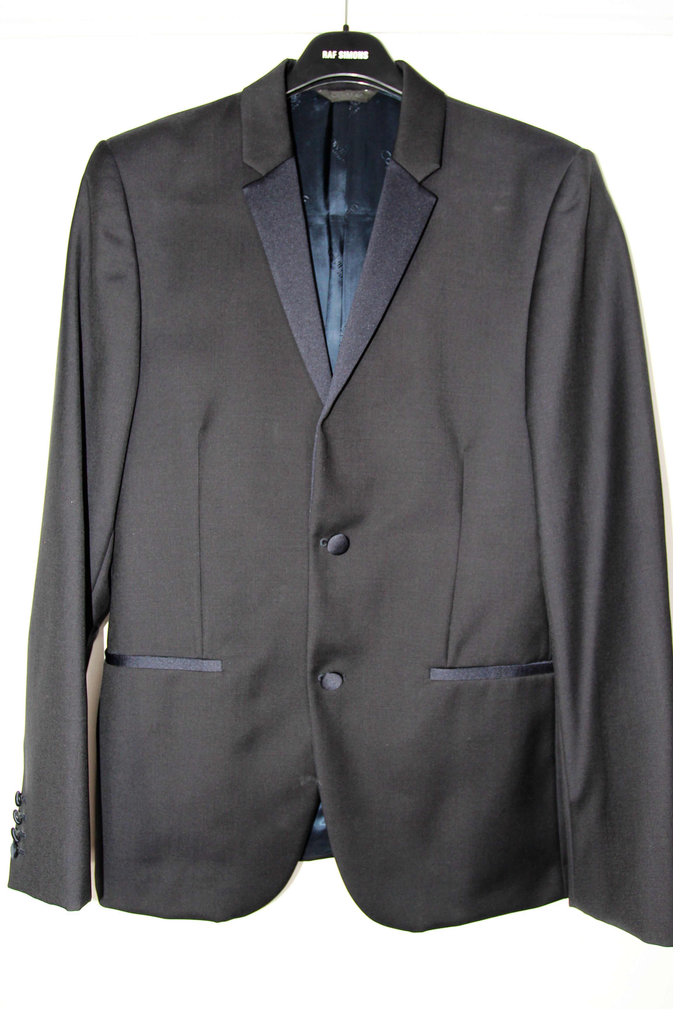 Calvin Klein SS14 CALVIN KLEIN COLLECTION GIACCA SMOKING BLAZER 50 Size US M / EU 48-50 / 2 - 4 Thumbnail