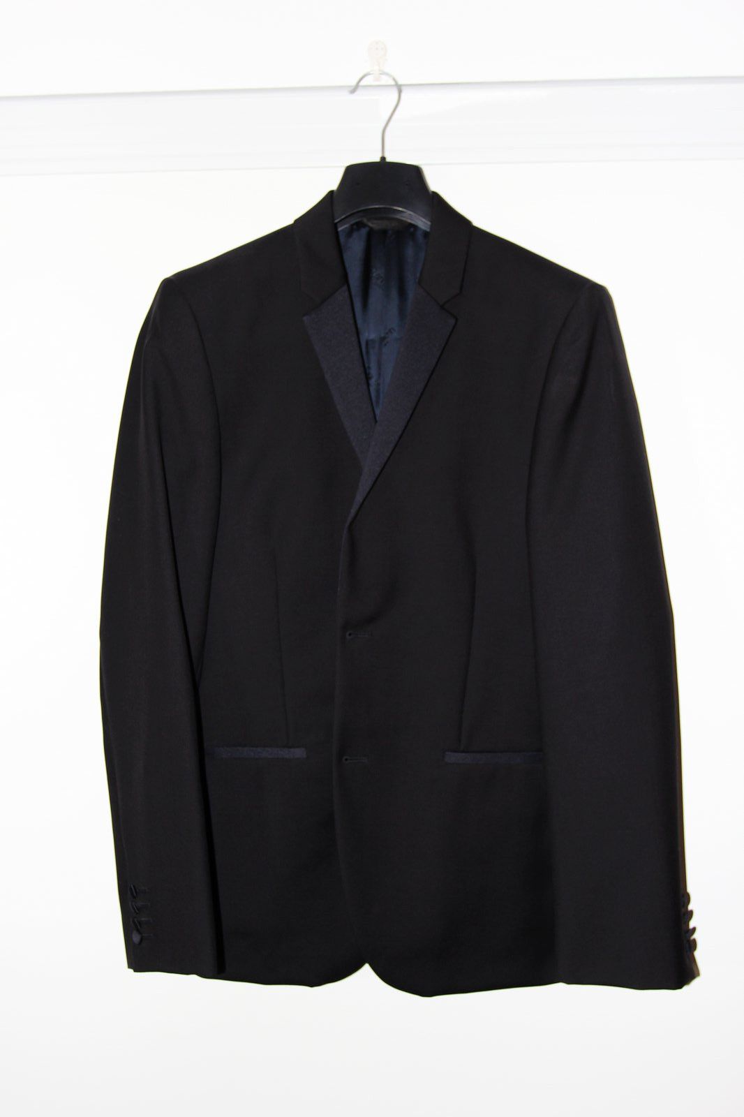 Calvin Klein SS14 CALVIN KLEIN COLLECTION GIACCA SMOKING BLAZER 50 Size US M / EU 48-50 / 2 - 2 Thumbnail