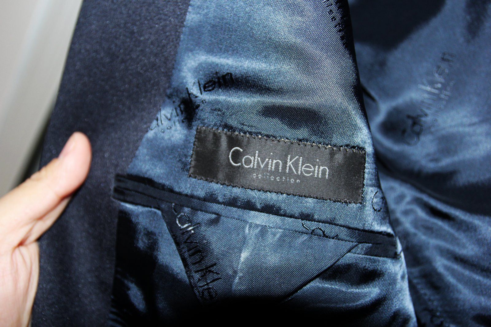 Calvin Klein SS14 CALVIN KLEIN COLLECTION GIACCA SMOKING BLAZER 50 Size US M / EU 48-50 / 2 - 15 Thumbnail