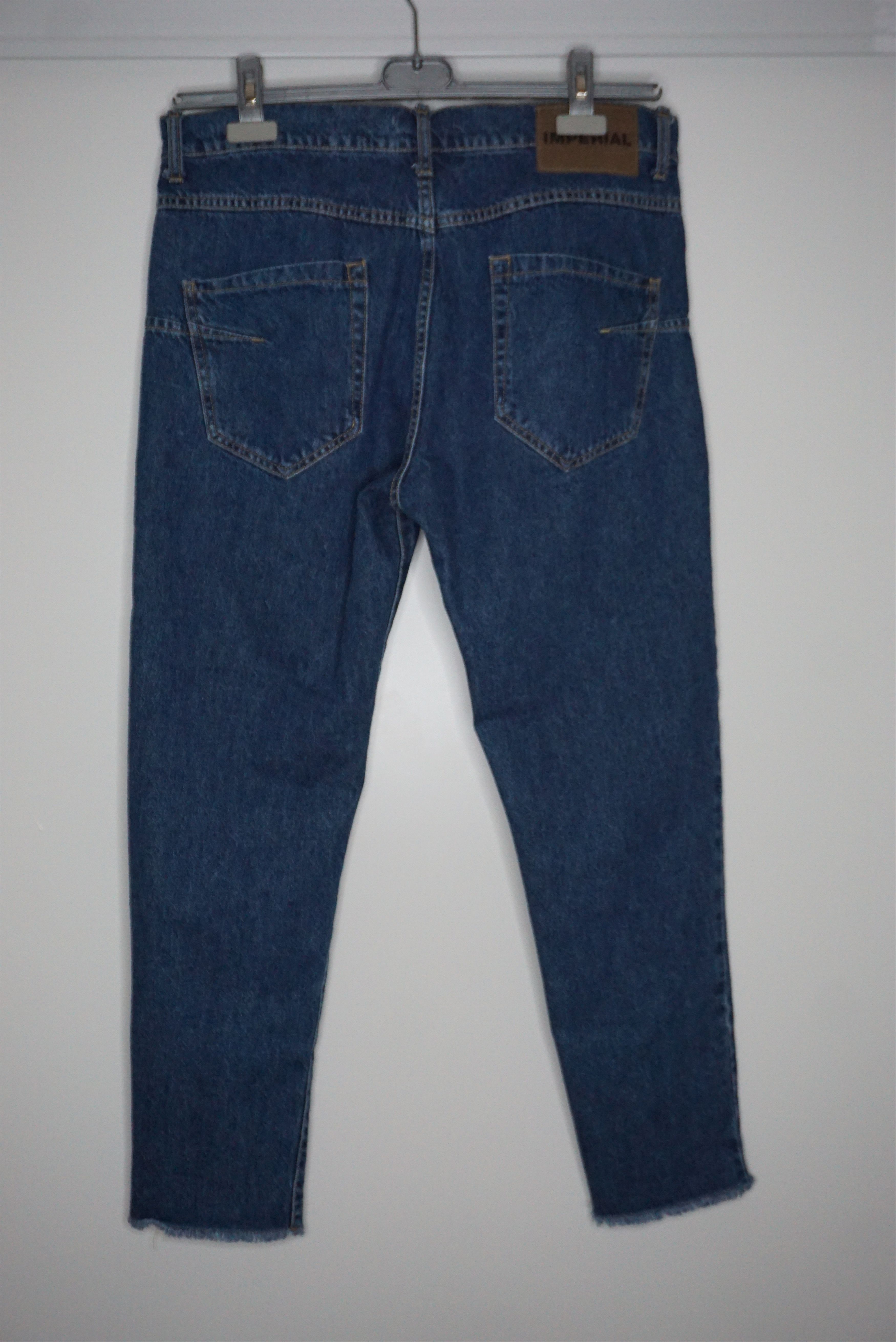 Imperial BNWT AW19 IMPERIAL BAGGY BLUE JEANS 48 Size US 32 / EU 48 - 3 Thumbnail