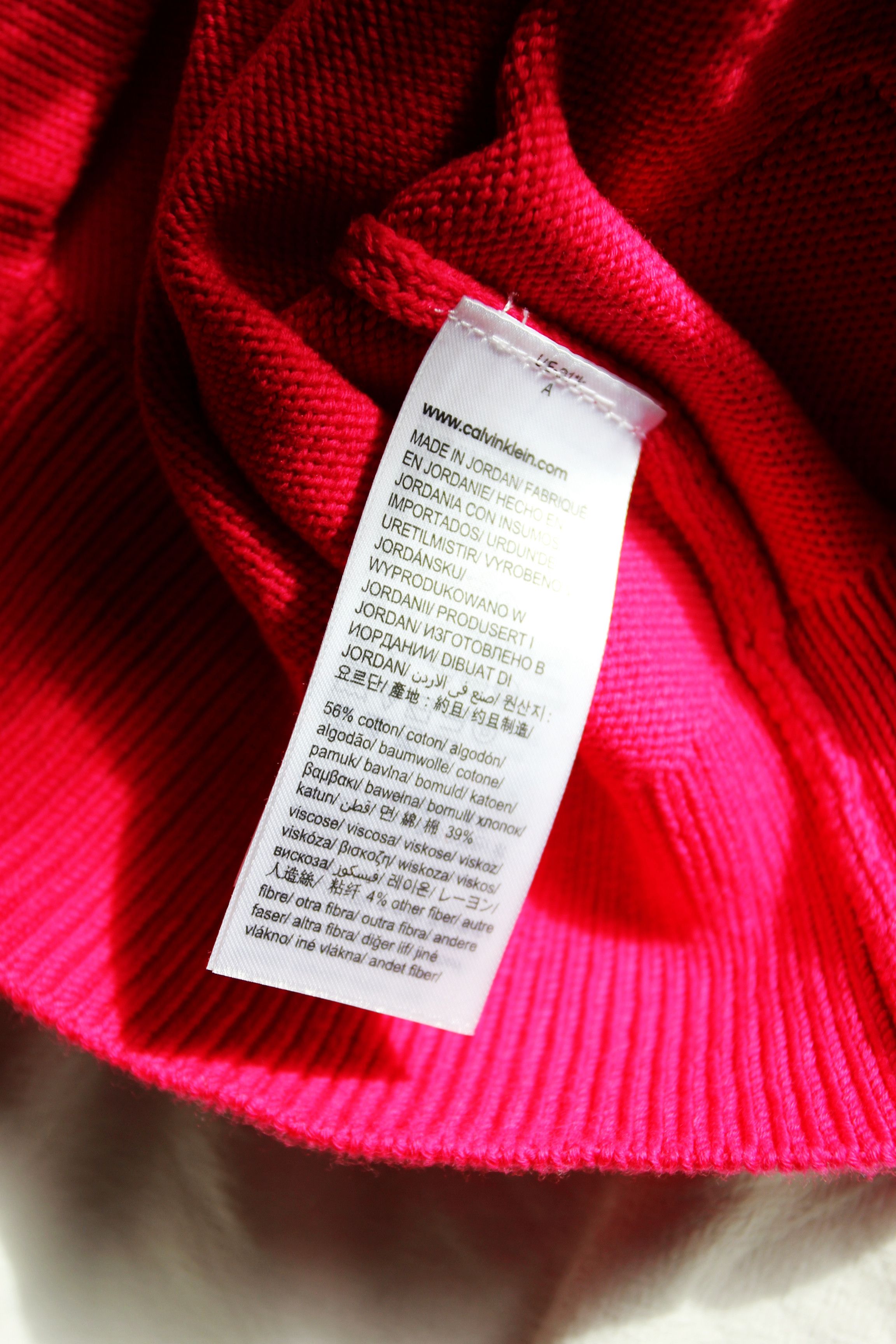 Calvin Klein BNWT SS19 CALVIN KLEIN SWEATER BLOCK COLOR SWEATER L Size US L / EU 52-54 / 3 - 12 Thumbnail