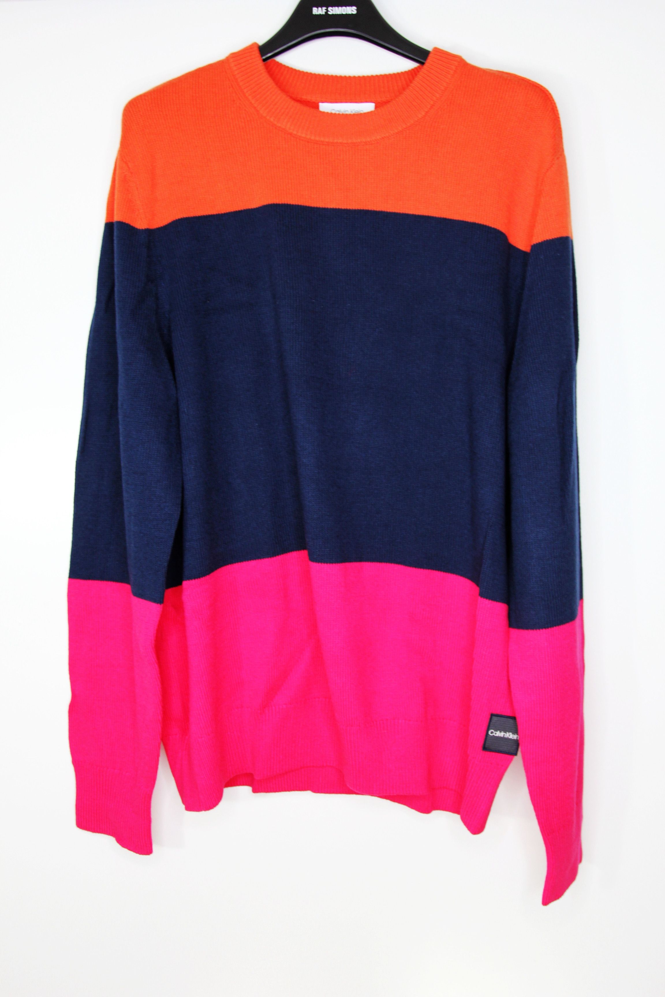 Calvin Klein BNWT SS19 CALVIN KLEIN SWEATER BLOCK COLOR SWEATER L Size US L / EU 52-54 / 3 - 2 Thumbnail