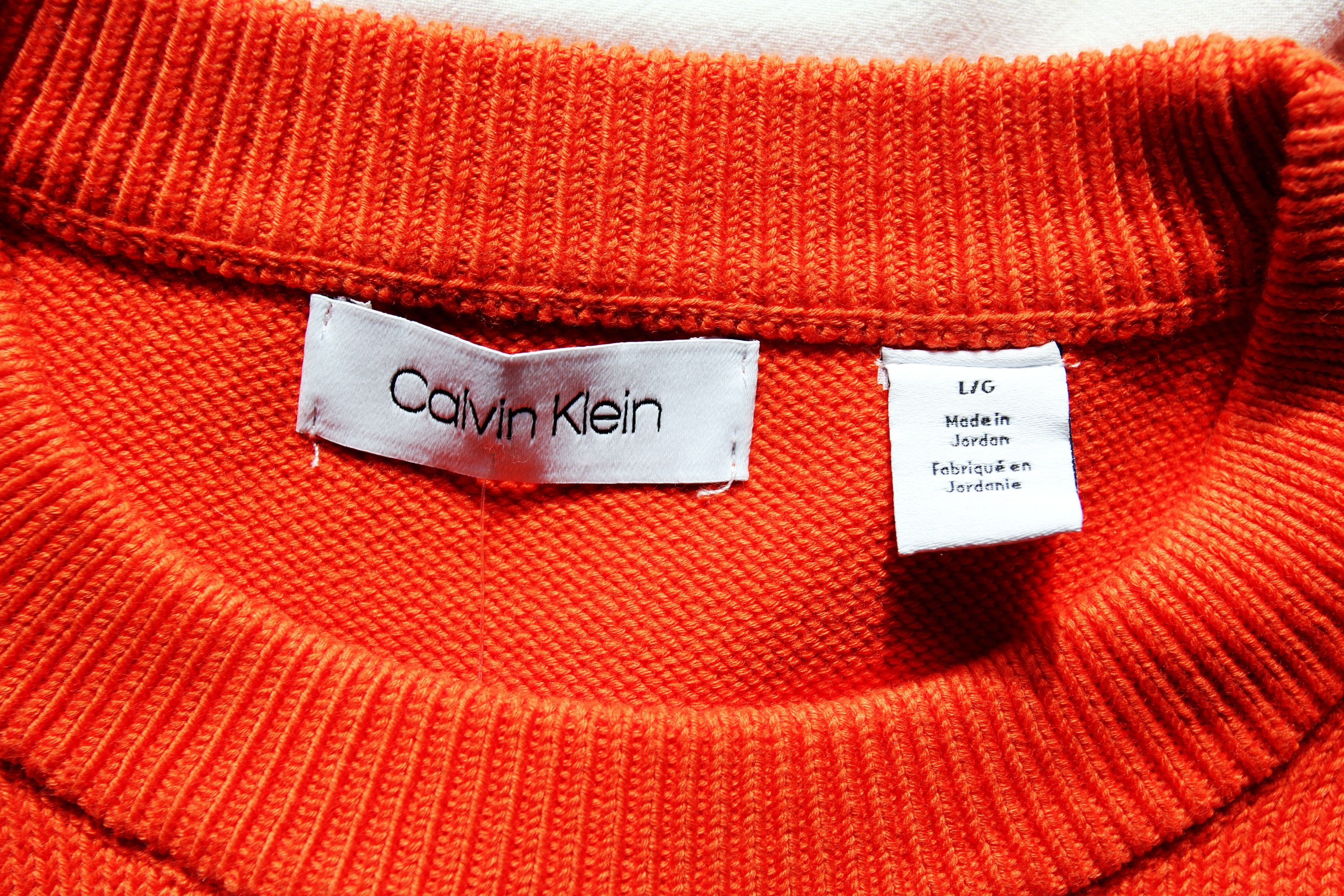 Calvin Klein BNWT SS19 CALVIN KLEIN SWEATER BLOCK COLOR SWEATER L Size US L / EU 52-54 / 3 - 11 Thumbnail
