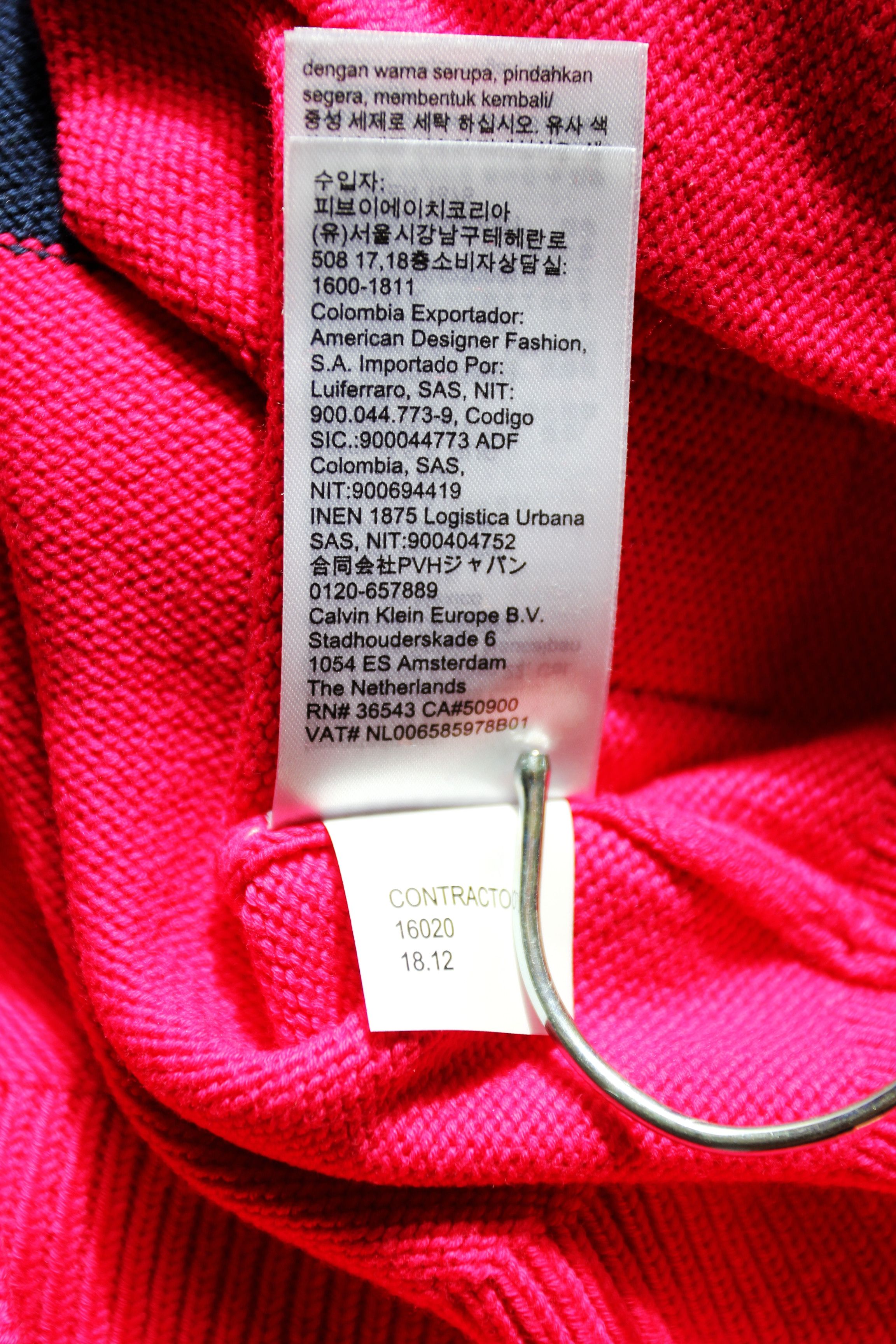 Calvin Klein BNWT SS19 CALVIN KLEIN SWEATER BLOCK COLOR SWEATER L Size US L / EU 52-54 / 3 - 13 Thumbnail
