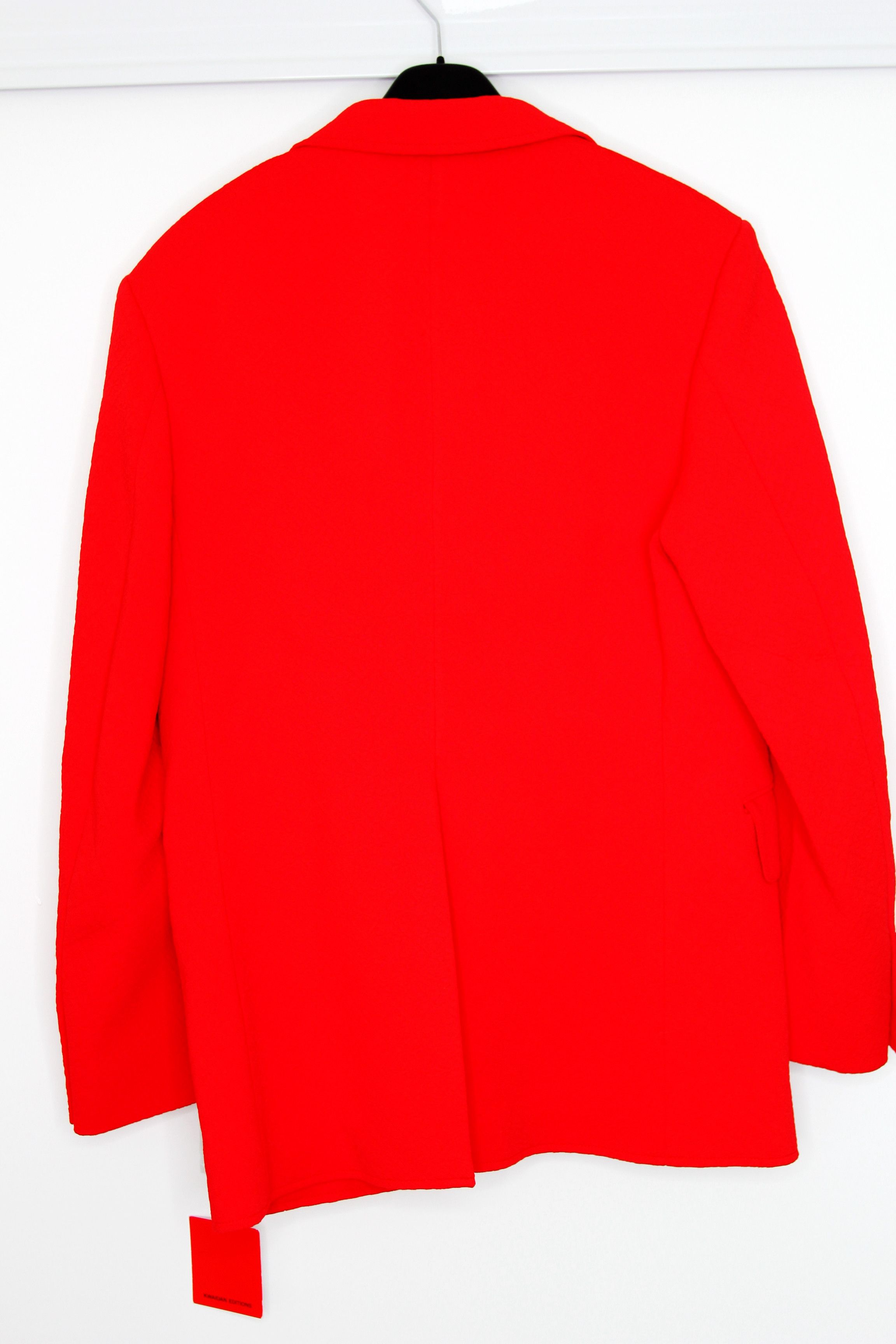 Kwaidan Editions BNWT AW19 KWAIDAN EDITIONS JACQUARD RED JACKET 40 Size S / US 4 / IT 40 - 2 Thumbnail
