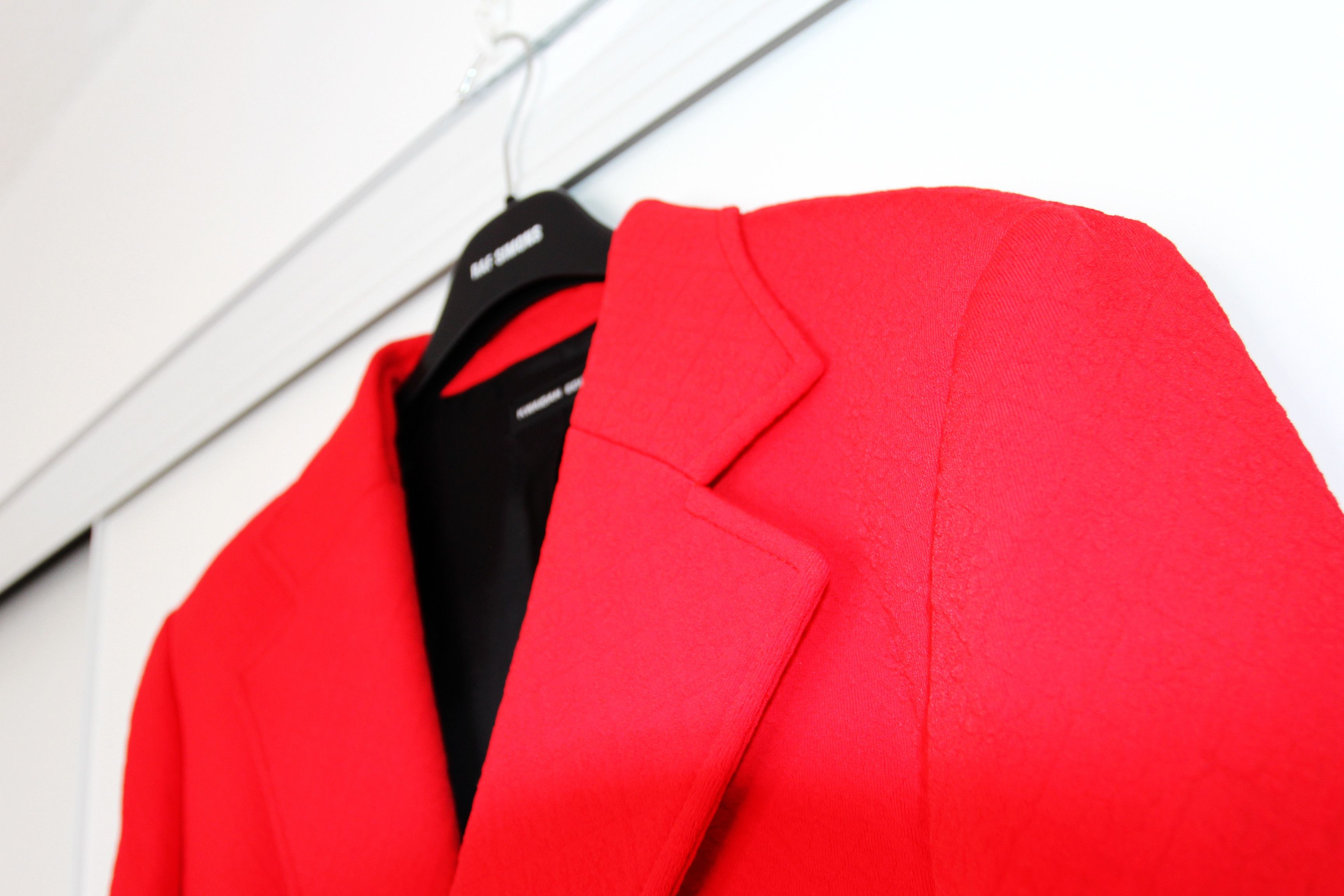 Kwaidan Editions BNWT AW19 KWAIDAN EDITIONS JACQUARD RED JACKET 40 Size S / US 4 / IT 40 - 3 Thumbnail