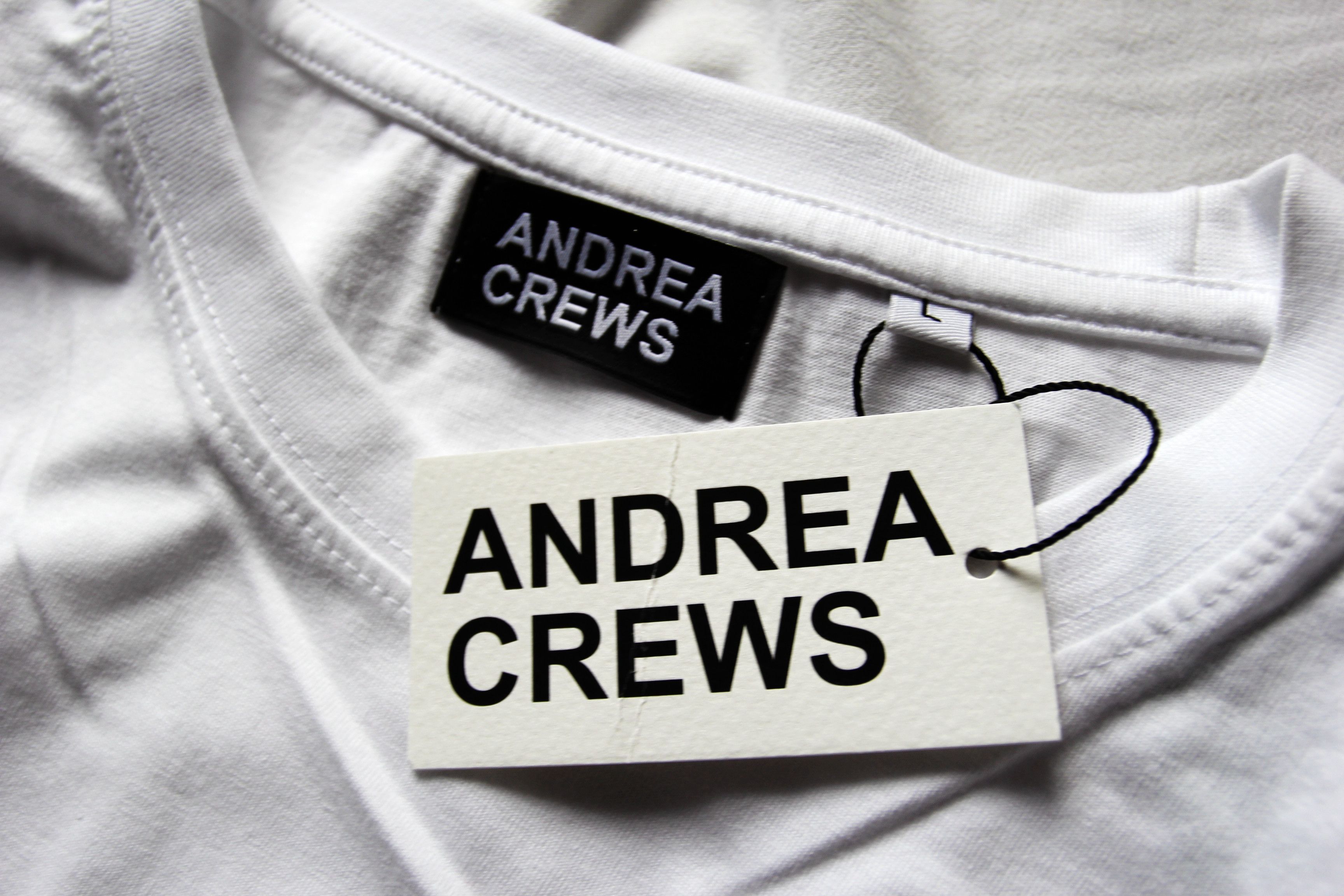 Andrea Crews BNWT SS19 ANDREA CREWS BYHD LOGO PRINT CREW NECK T-SHIRT L Size US L / EU 52-54 / 3 - 9 Thumbnail