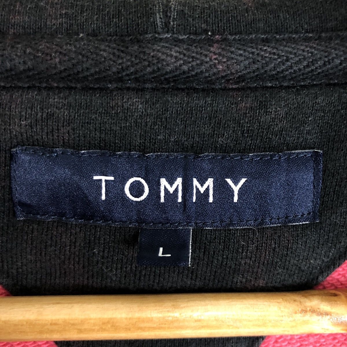 Tommy Hilfiger Vintage Tommy Embroidery Full zipper Hoodie Size US L / EU 52-54 / 3 - 9 Thumbnail