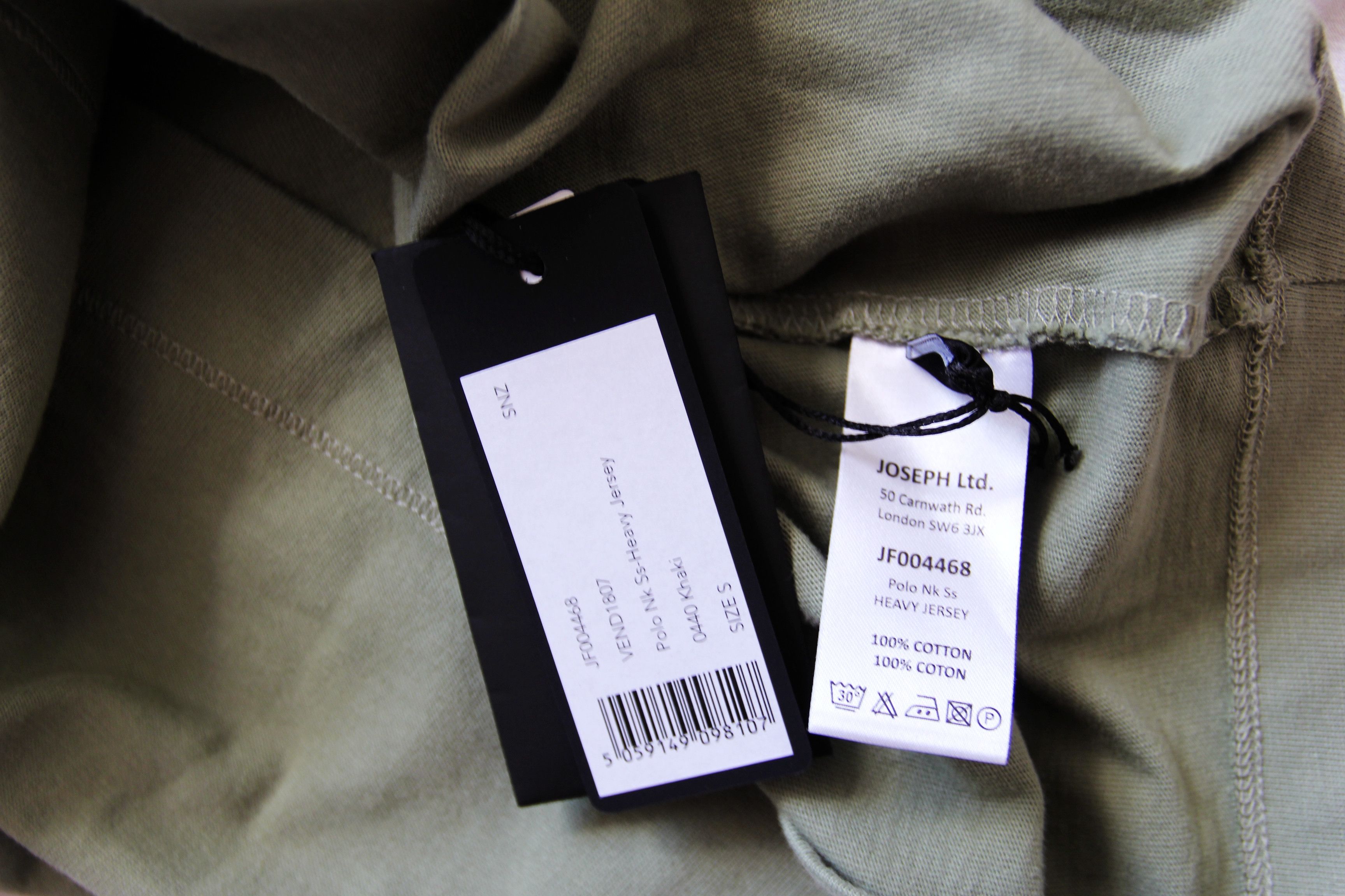 Joseph BNWT SS20 JOSEPH POLO TEE HEAVY JERSEY S Size US S / EU 44-46 / 1 - 8 Thumbnail