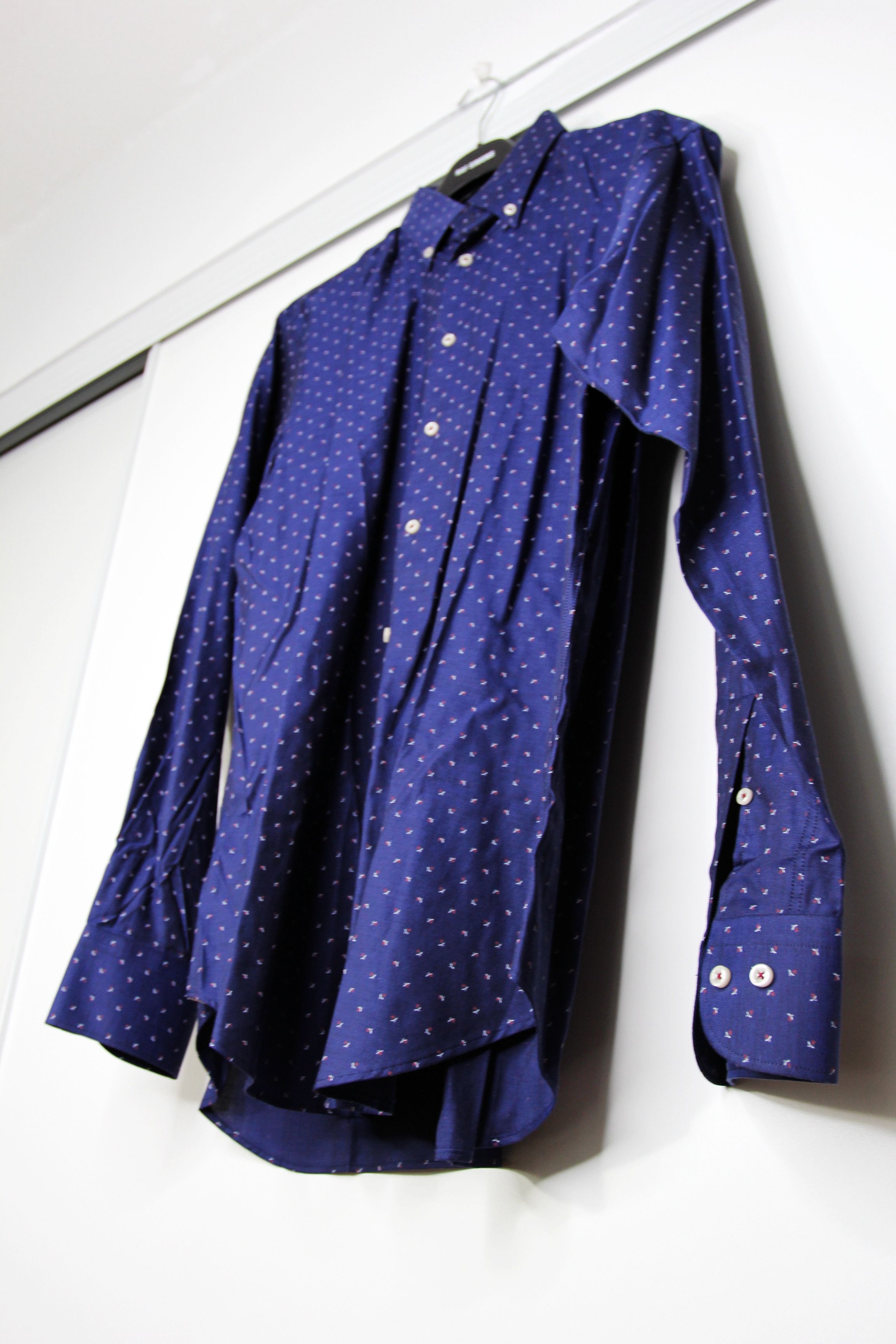 Other BNWT AW16 GIOVANNI ROSMINI ROSE PRINT SHIRT 16 Size US M / EU 48-50 / 2 - 6 Thumbnail