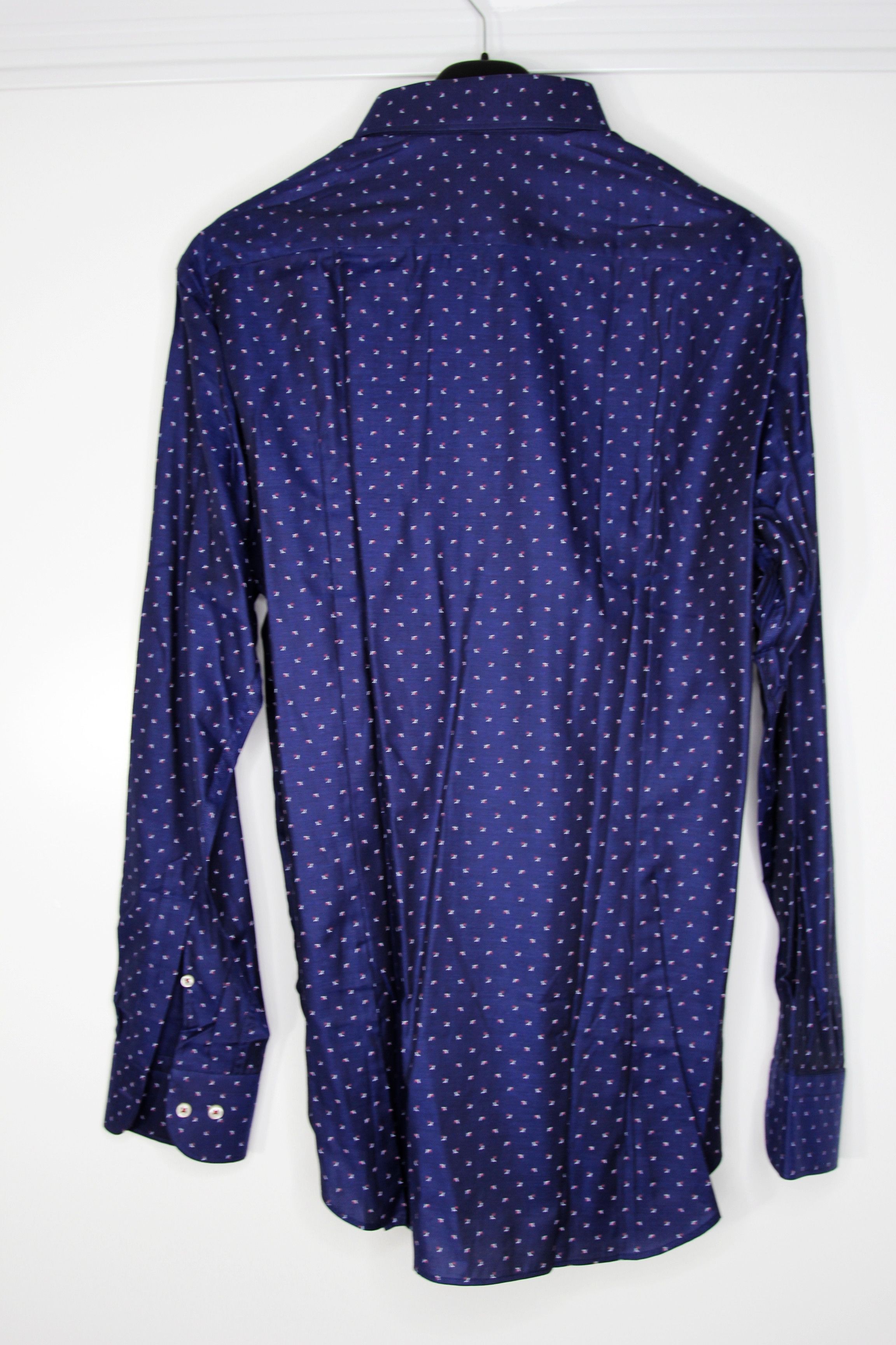 Other BNWT AW16 GIOVANNI ROSMINI ROSE PRINT SHIRT 16 Size US M / EU 48-50 / 2 - 2 Thumbnail