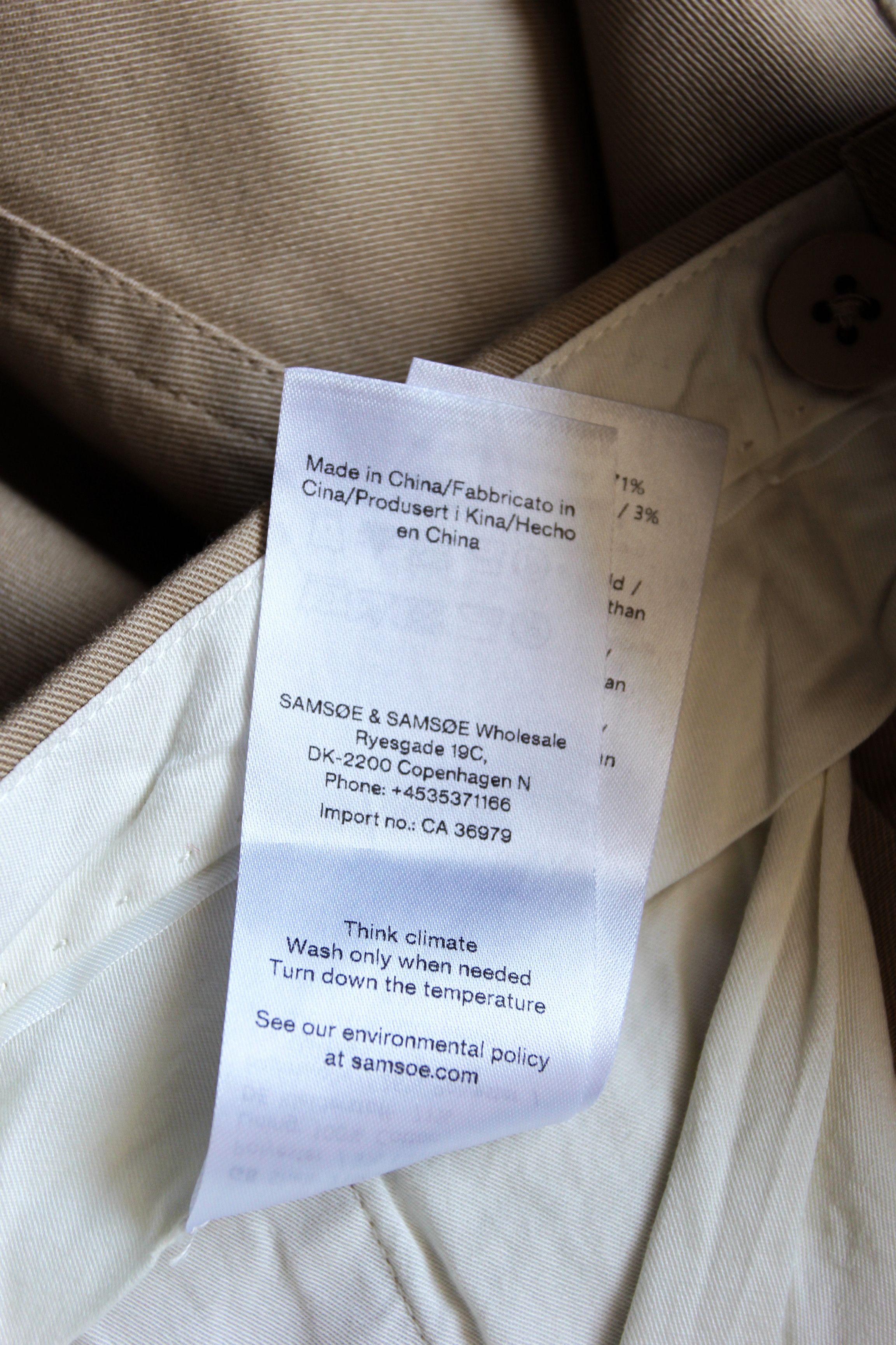 Samsoe Samsoe BNWT SS21 SAMSOE & SAMSOE MANDLA SHORTS S Size US 30 / EU 46 - 11 Thumbnail