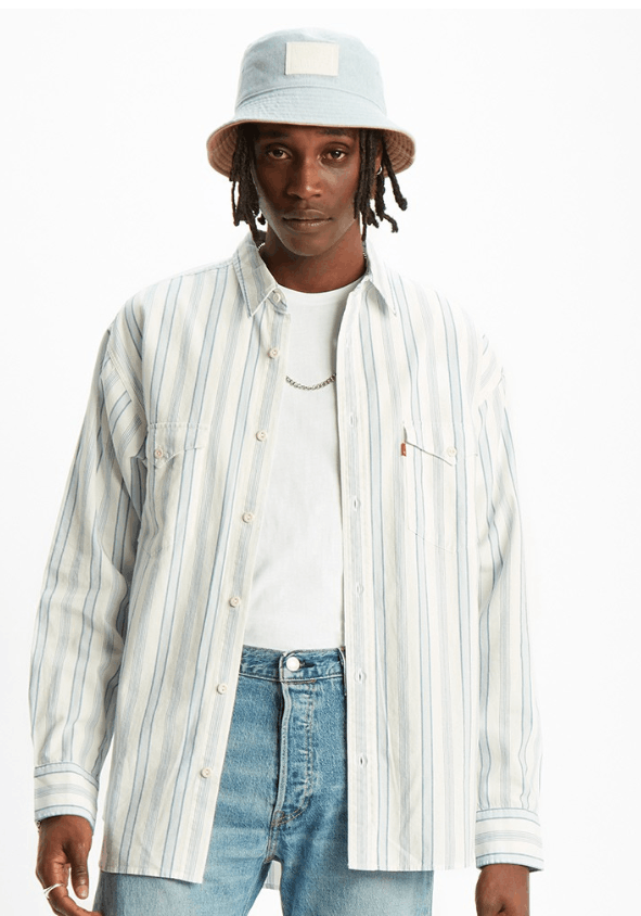 Levi's BNWT SS20 LEVI'S OVERSIZE BARSTOW WESTERN SHIRT S Size US S / EU 44-46 / 1 - 1 Thumbnail