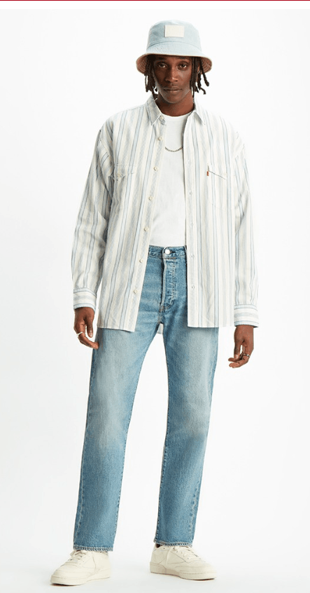 Levi's BNWT SS20 LEVI'S OVERSIZE BARSTOW WESTERN SHIRT S Size US S / EU 44-46 / 1 - 11 Thumbnail