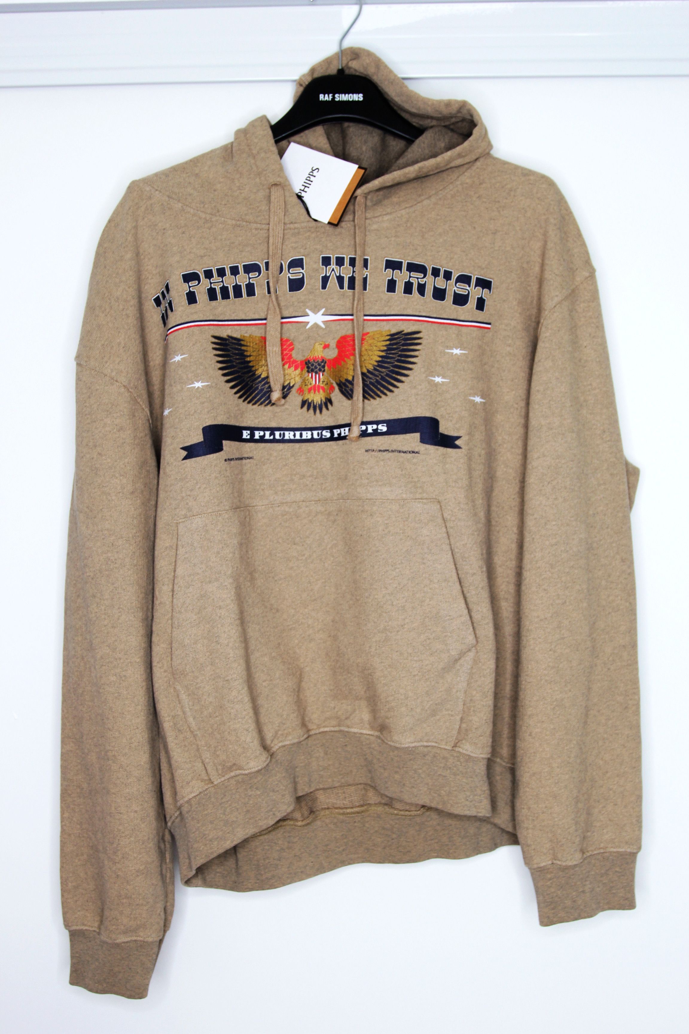 Phipps BNWT SS21 PHIPPS PATRIOT EAGLE PRINT HOODIE L Size US L / EU 52-54 / 3 - 2 Thumbnail