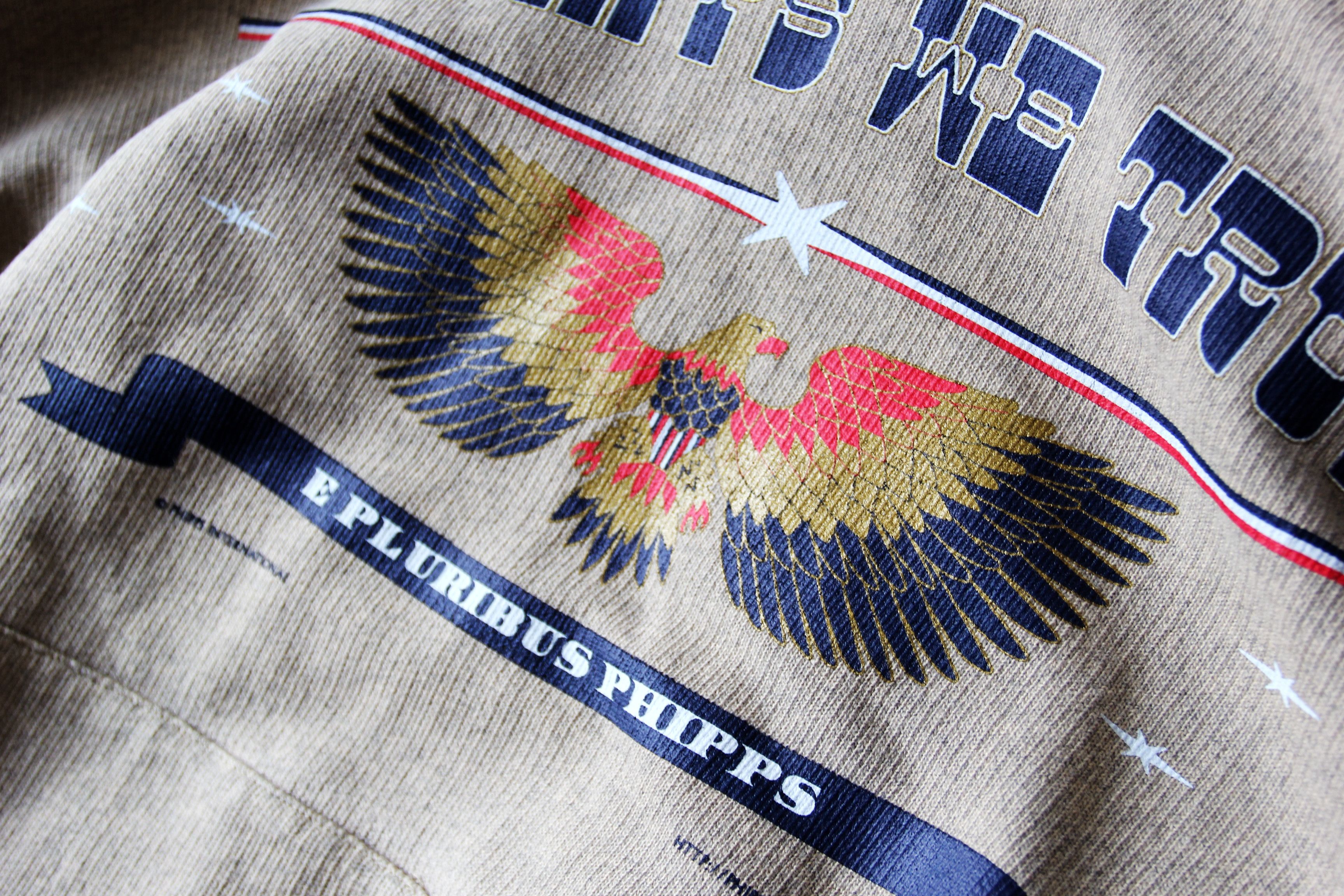 Phipps BNWT SS21 PHIPPS PATRIOT EAGLE PRINT HOODIE L Size US L / EU 52-54 / 3 - 6 Thumbnail