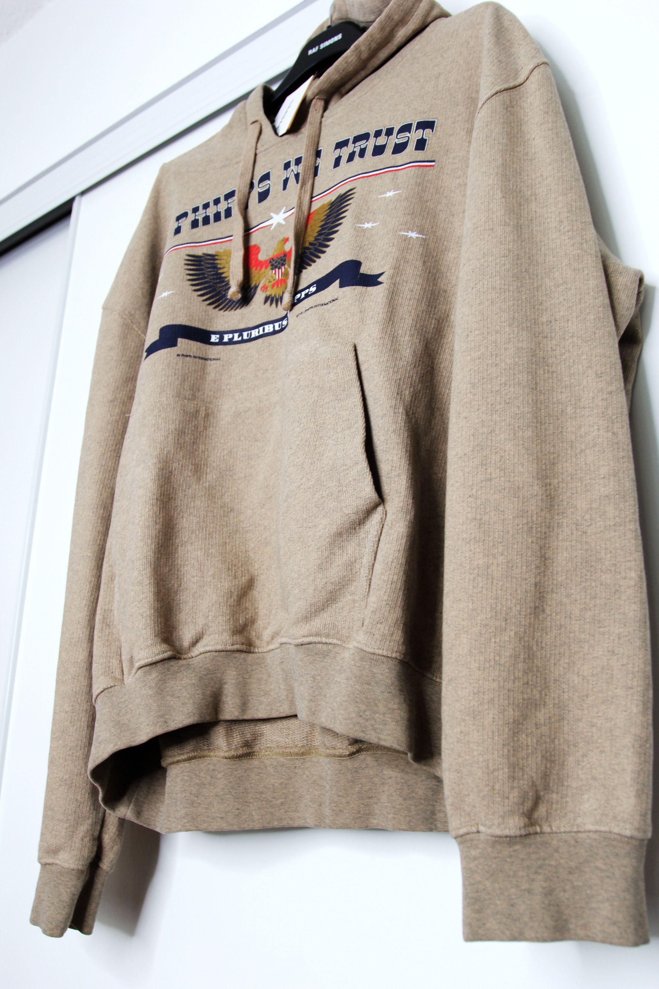 Phipps BNWT SS21 PHIPPS PATRIOT EAGLE PRINT HOODIE L Size US L / EU 52-54 / 3 - 7 Thumbnail