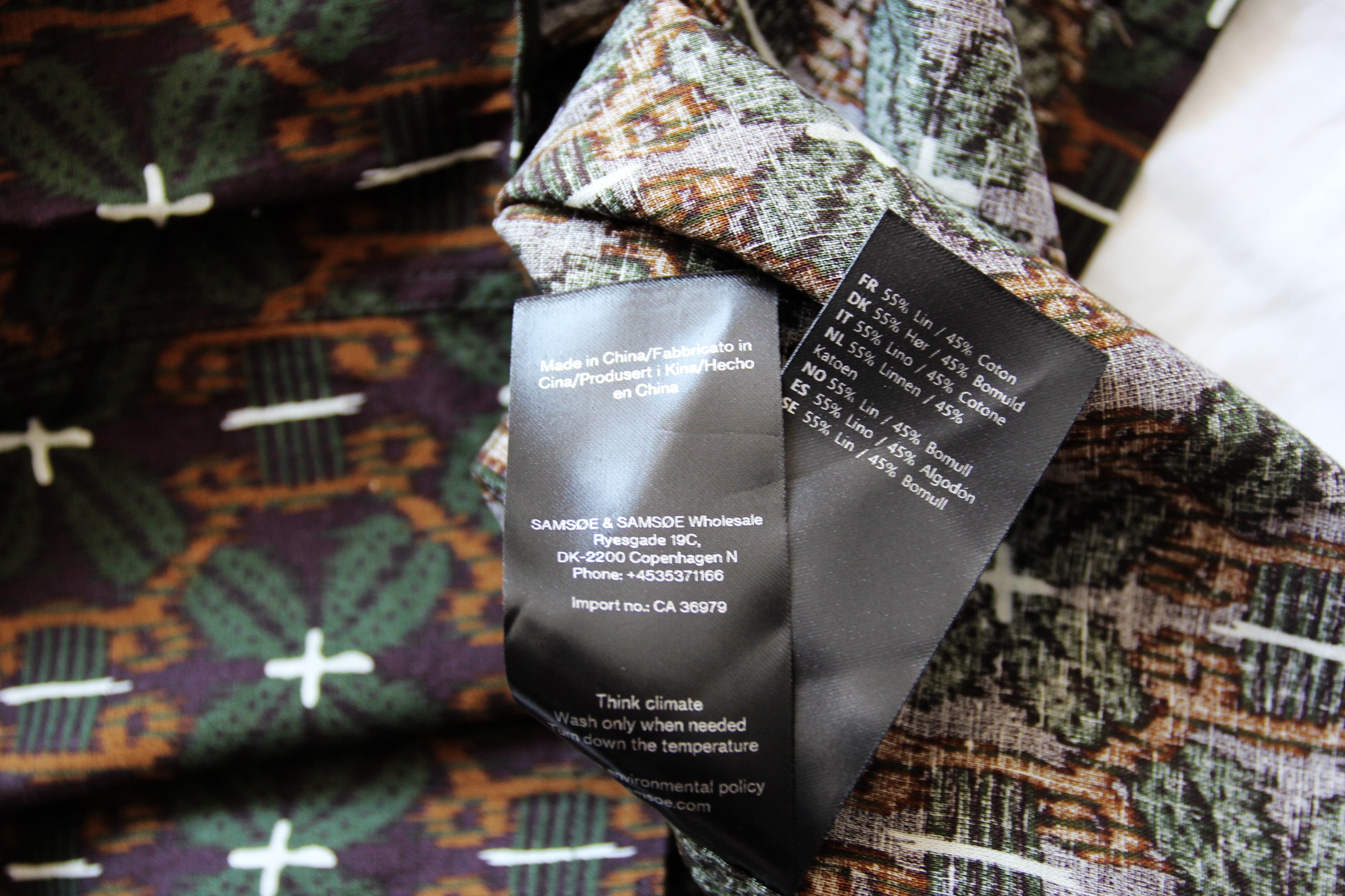 Samsoe Samsoe BNWT SS21 SAMSOE & SAMSOE AVAN JX SHIRT XL Size US XL / EU 56 / 4 - 12 Thumbnail