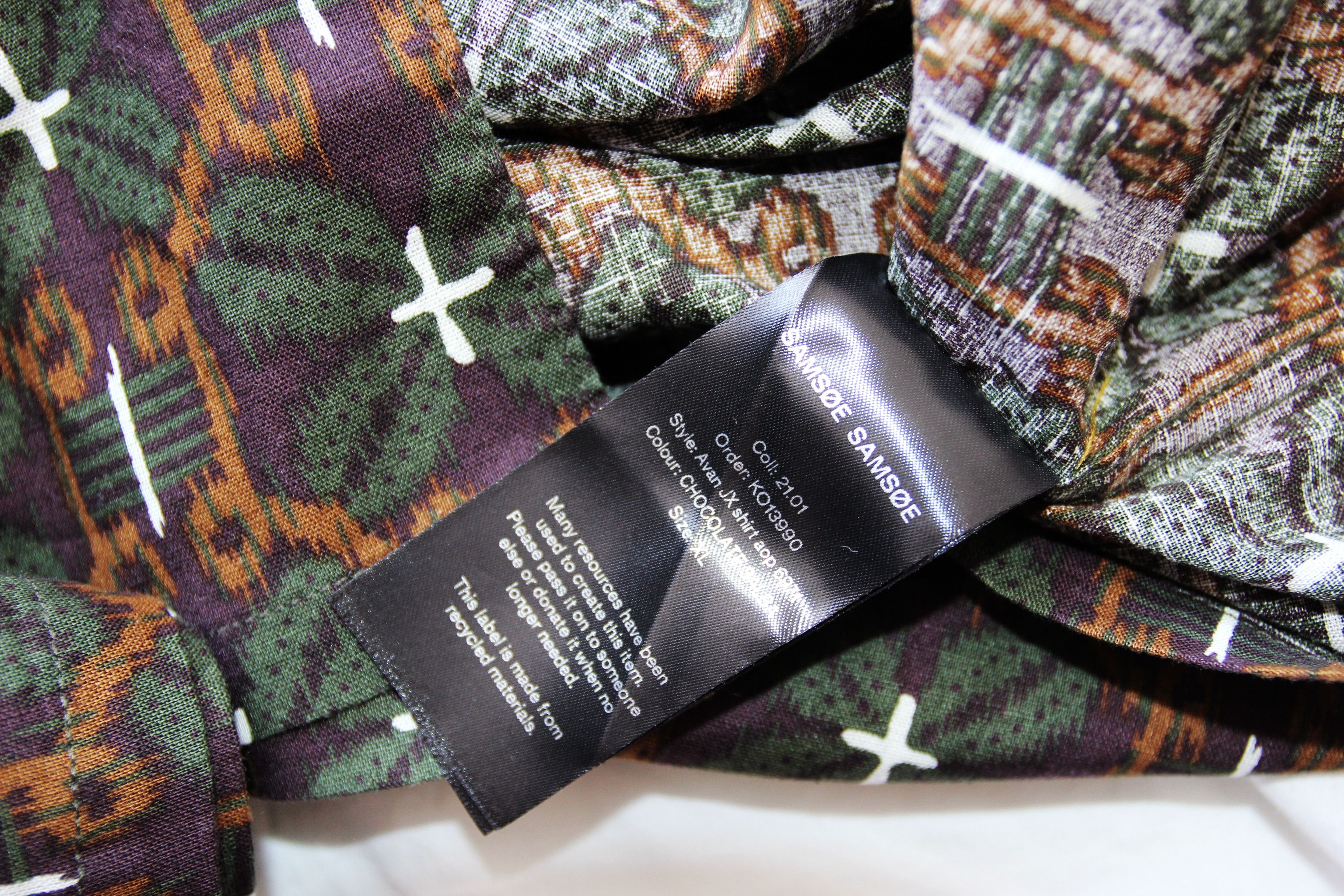 Samsoe Samsoe BNWT SS21 SAMSOE & SAMSOE AVAN JX SHIRT XL Size US XL / EU 56 / 4 - 11 Thumbnail