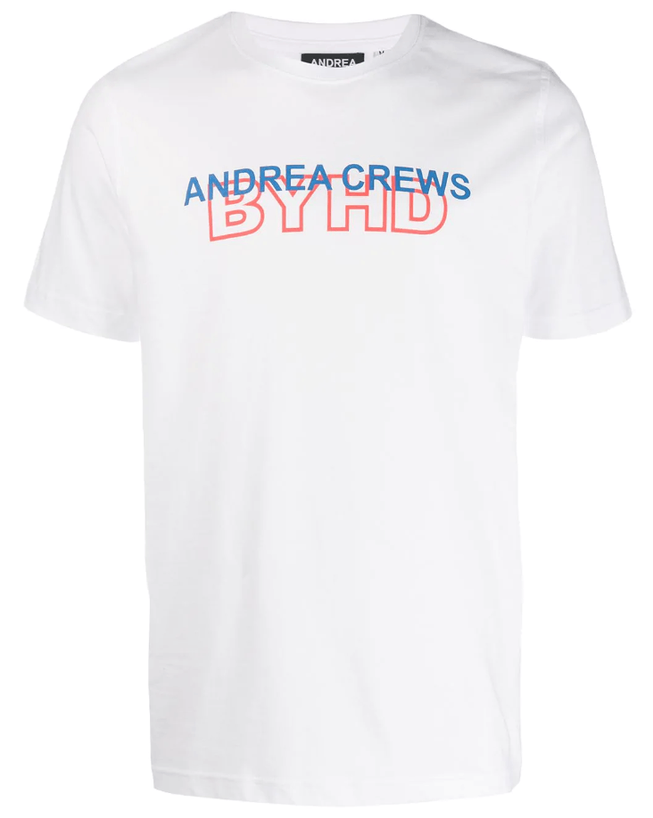 Andrea Crews BNWT SS19 ANDREA CREWS BYHD LOGO PRINT CREW NECK T-SHIRT S Size US S / EU 44-46 / 1 - 11 Thumbnail