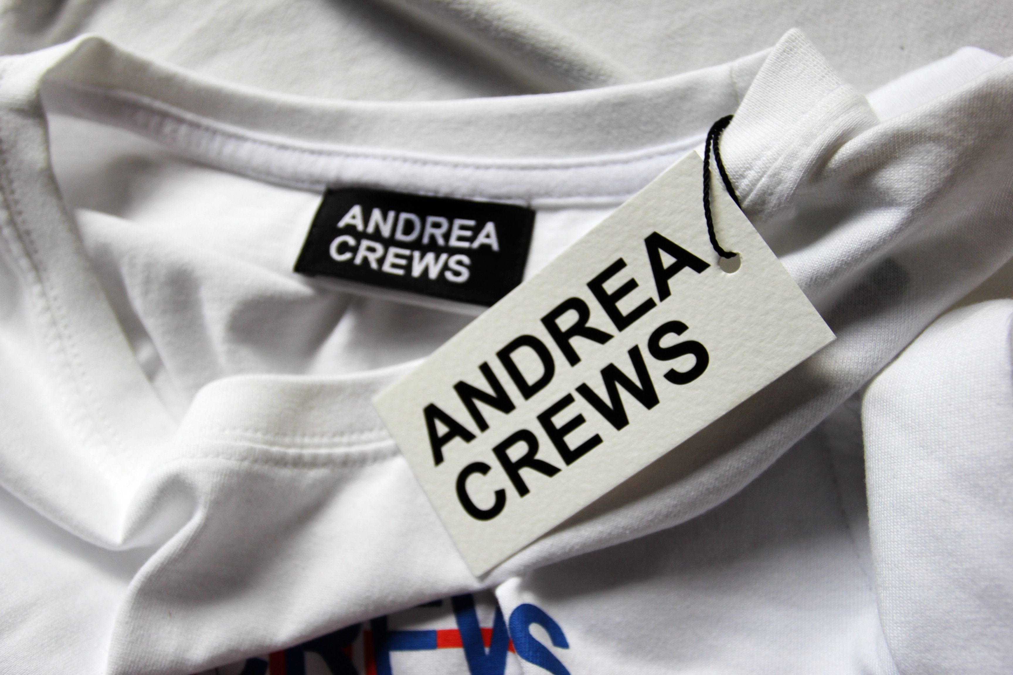 Andrea Crews BNWT SS19 ANDREA CREWS BYHD LOGO PRINT CREW NECK T-SHIRT S Size US S / EU 44-46 / 1 - 9 Thumbnail