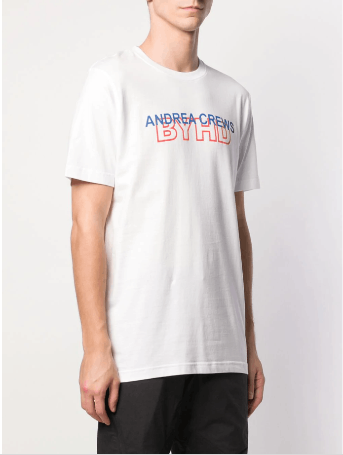 Andrea Crews BNWT SS19 ANDREA CREWS BYHD LOGO PRINT CREW NECK T-SHIRT S Size US S / EU 44-46 / 1 - 1 Thumbnail