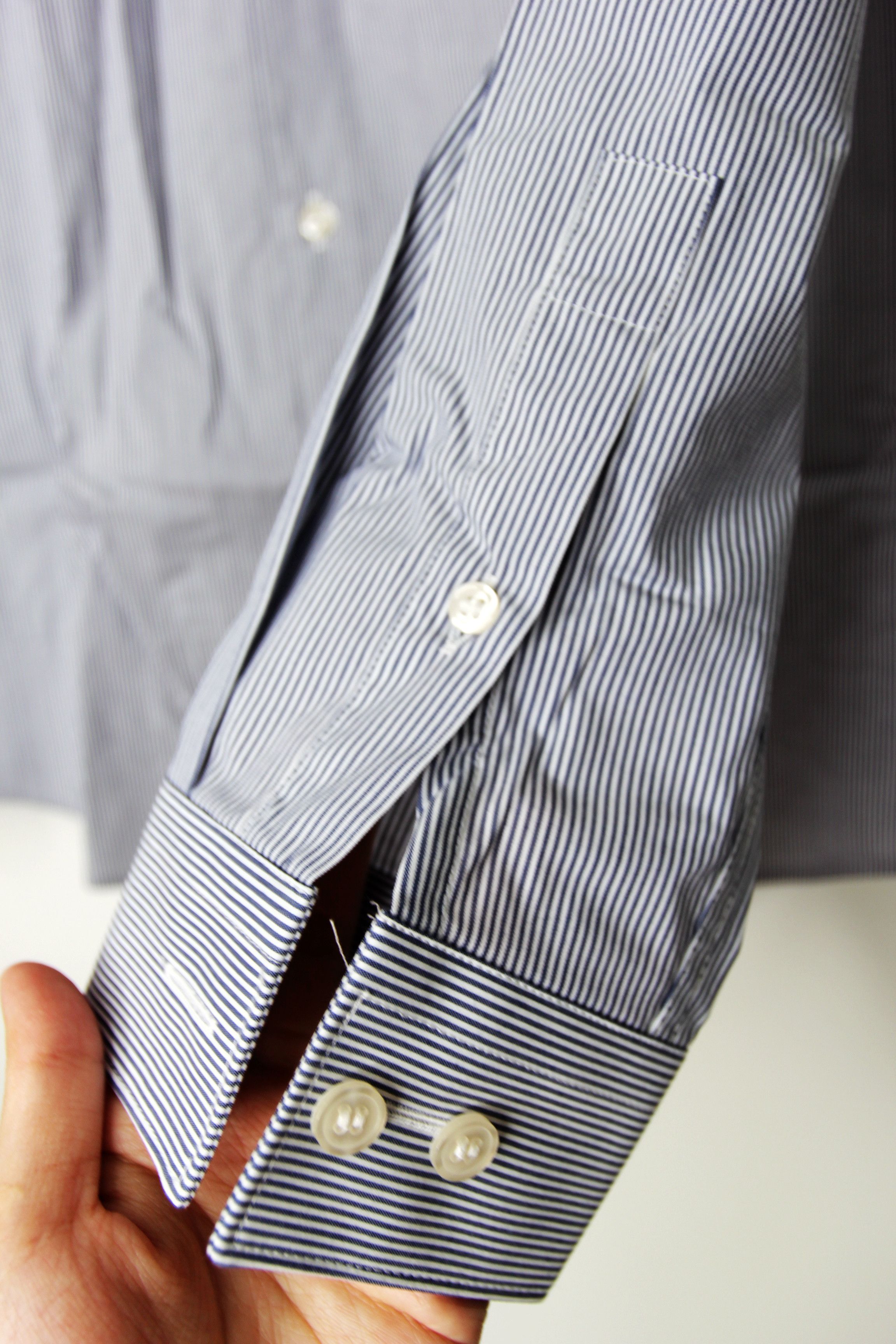 Tiger of Sweden BNWT SS18 TIGER OF SWEDEN BRODIE STRIPED SHIRT 41 Size US L / EU 52-54 / 3 - 5 Thumbnail