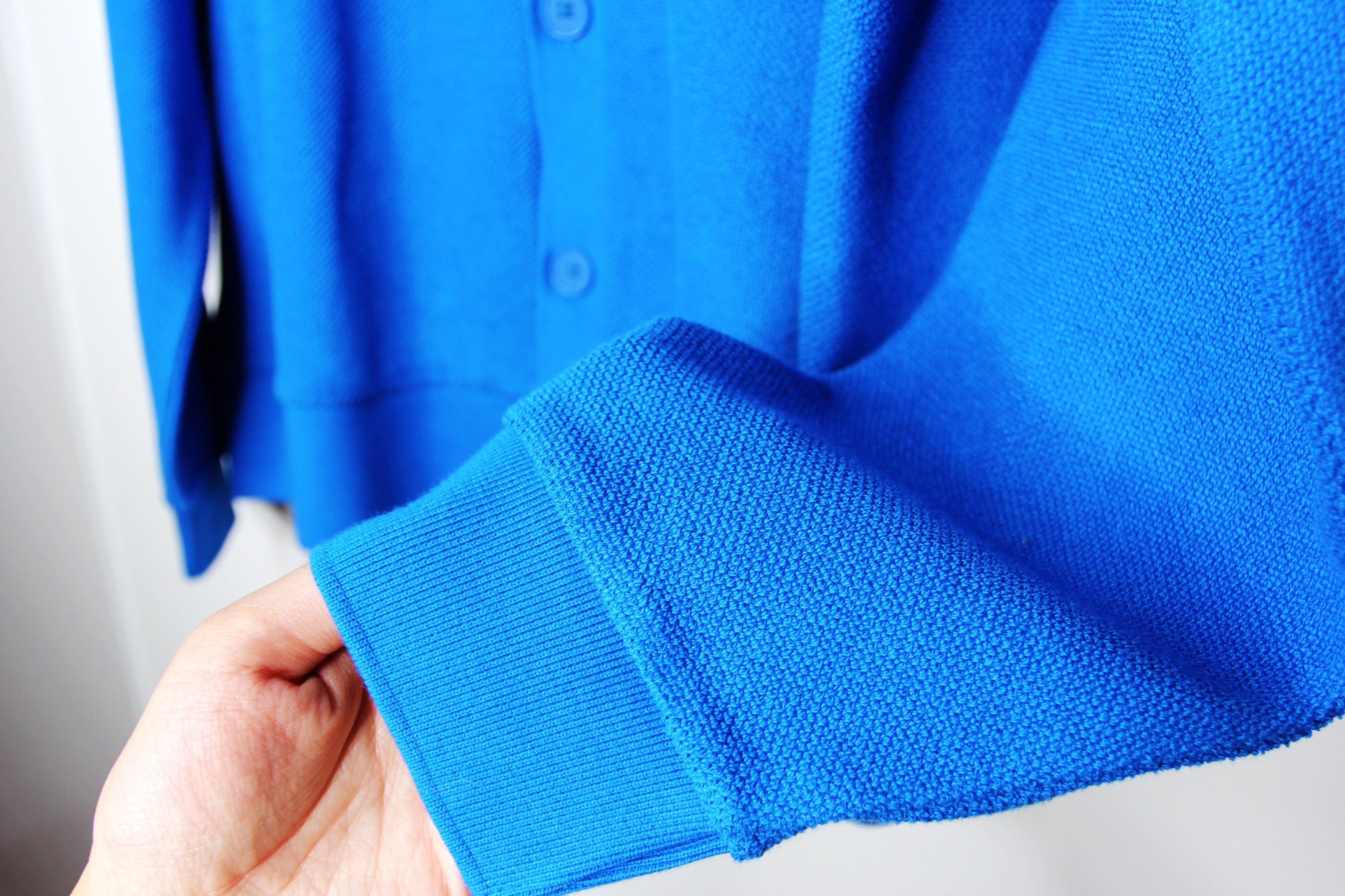 Fred Perry BNWT SS20 FRED PERRY ACID BRIGHT BLUE CARDIGAN M Size US M / EU 48-50 / 2 - 6 Thumbnail
