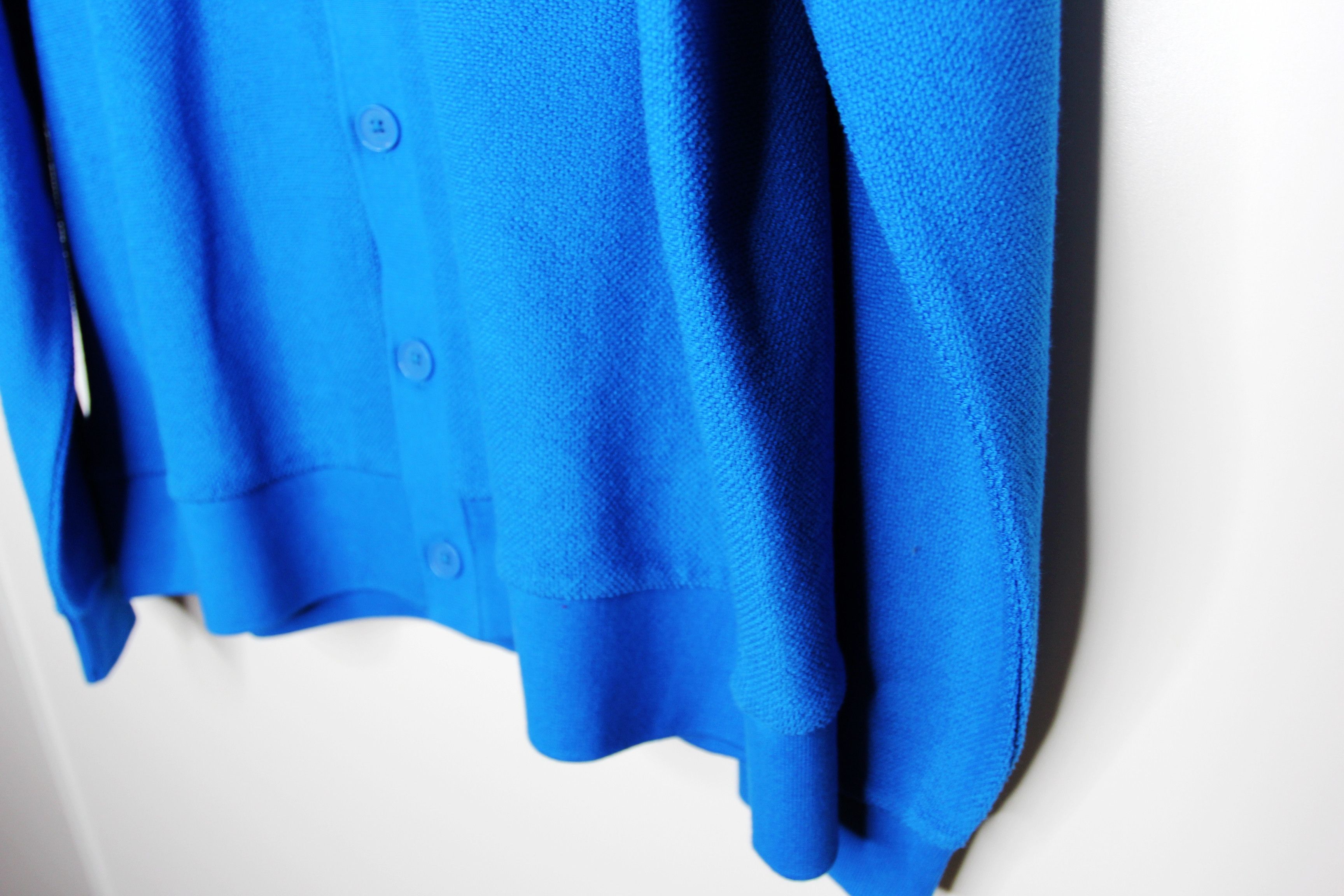 Fred Perry BNWT SS20 FRED PERRY ACID BRIGHT BLUE CARDIGAN M Size US M / EU 48-50 / 2 - 5 Thumbnail