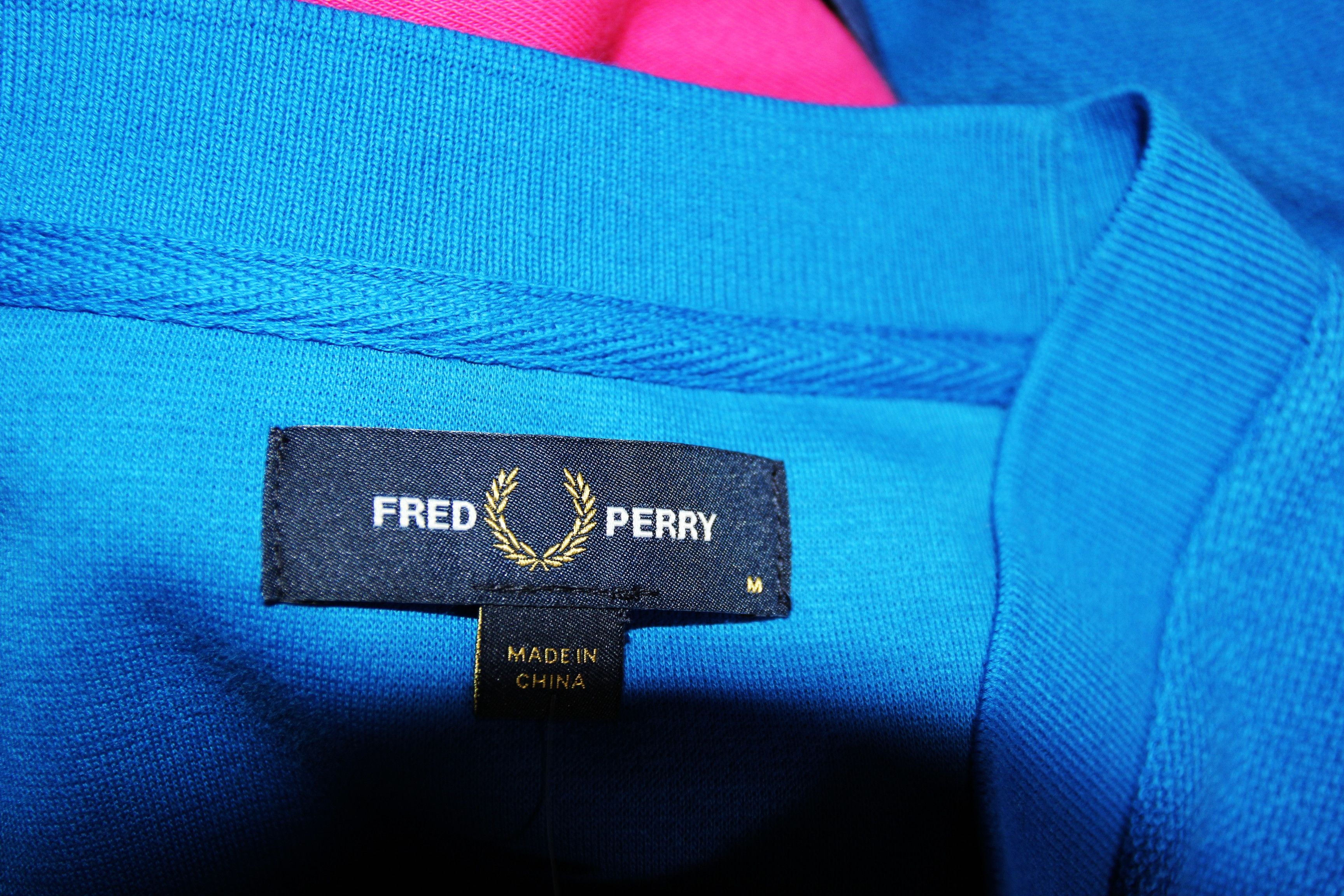 Fred Perry BNWT SS20 FRED PERRY ACID BRIGHT BLUE CARDIGAN M Size US M / EU 48-50 / 2 - 7 Thumbnail