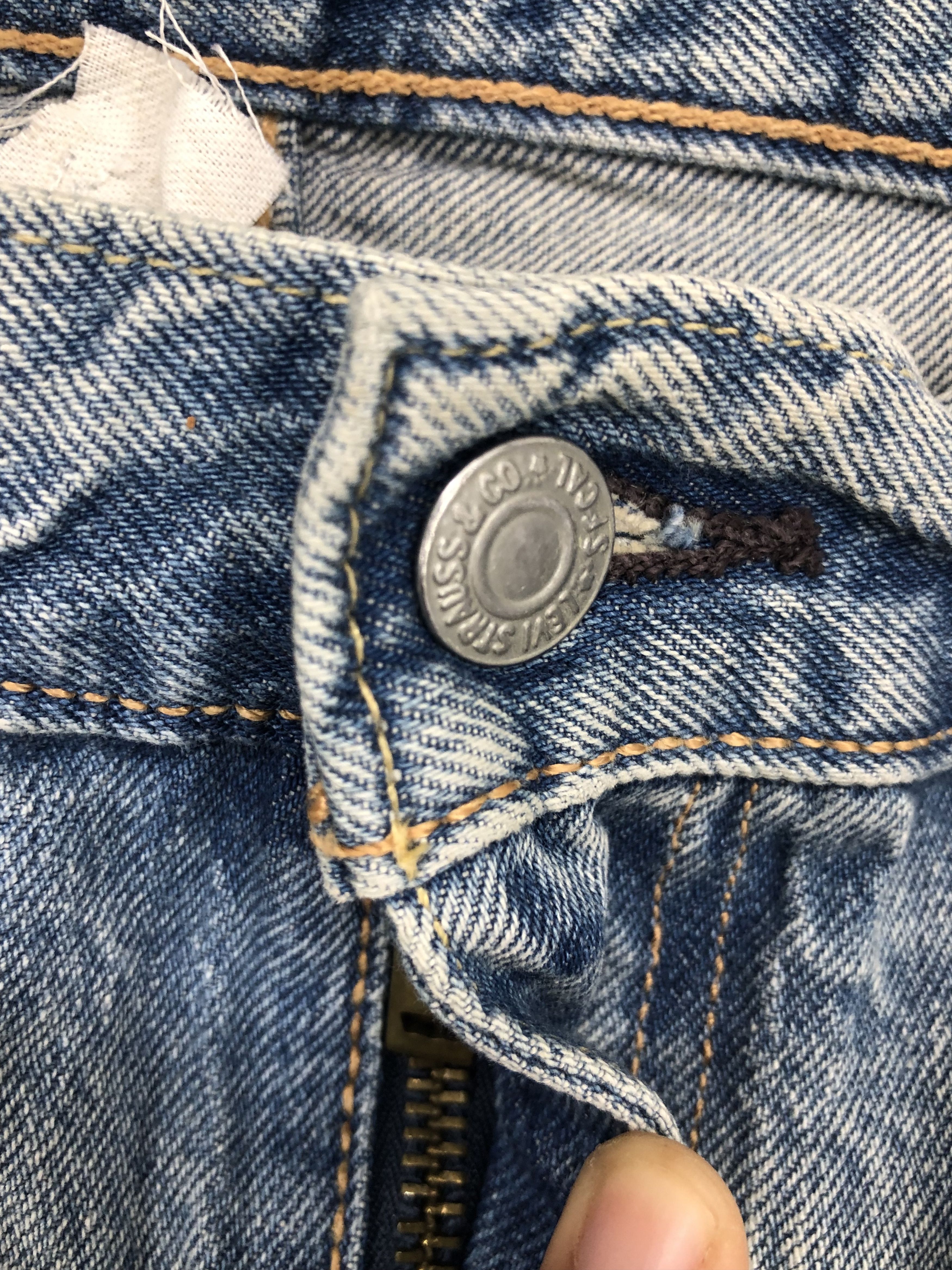 Levi's × Vintage Levis 511 Distressed Denim Jeans Size US 35 - 5 Thumbnail