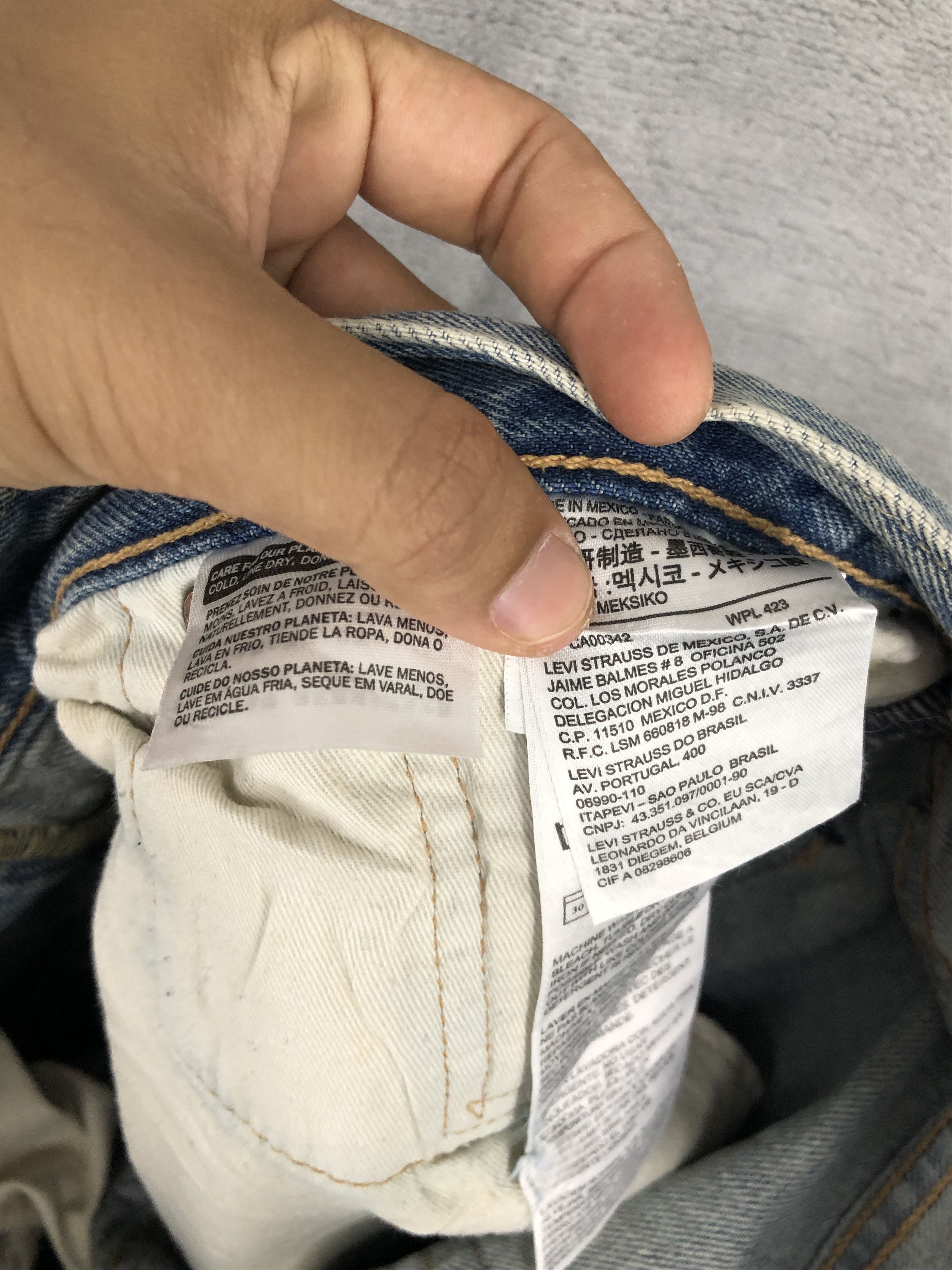 Levi's × Vintage Levis 511 Distressed Denim Jeans Size US 35 - 14 Thumbnail