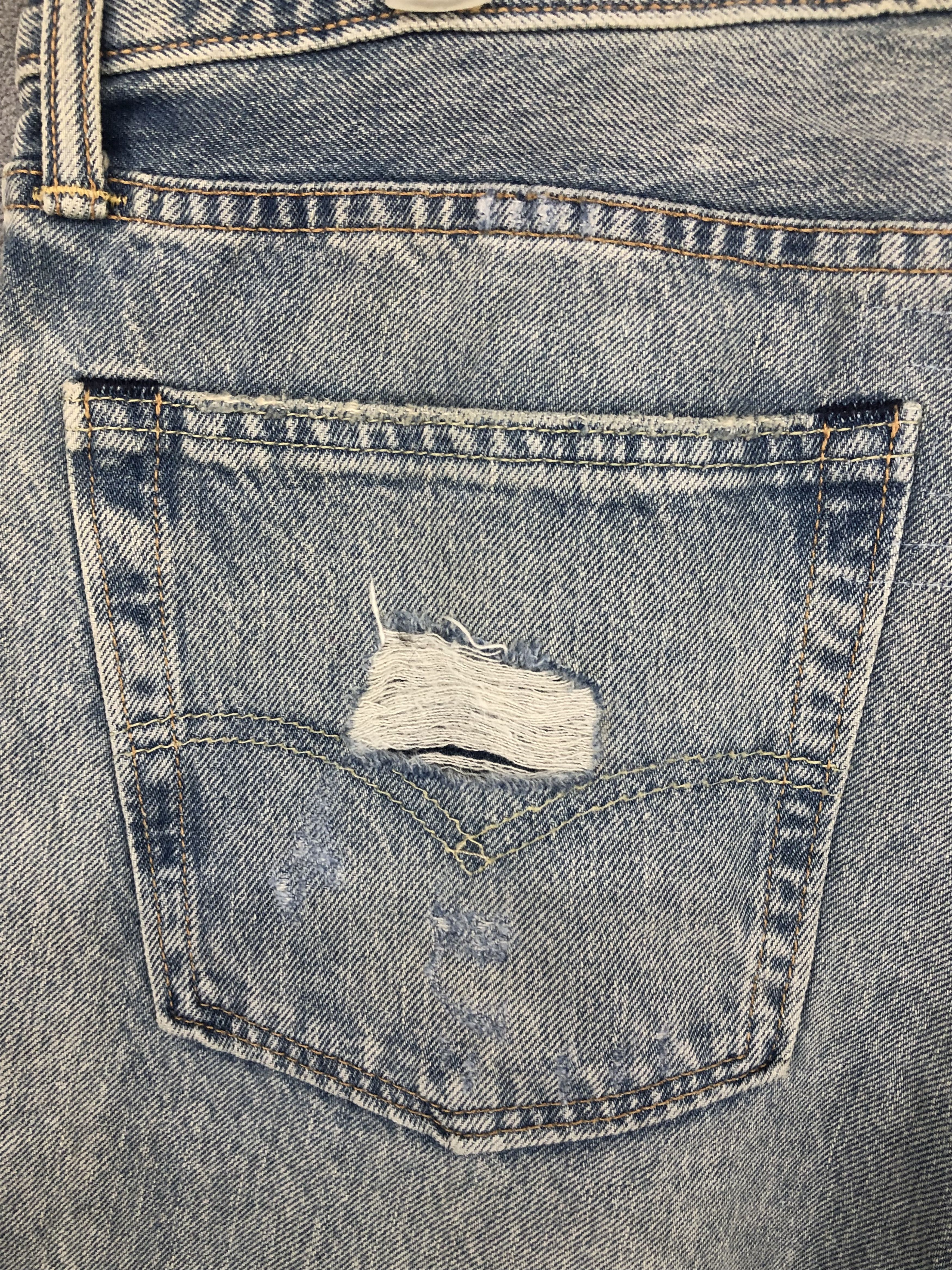 Levi's × Vintage Levis 511 Distressed Denim Jeans Size US 35 - 9 Thumbnail