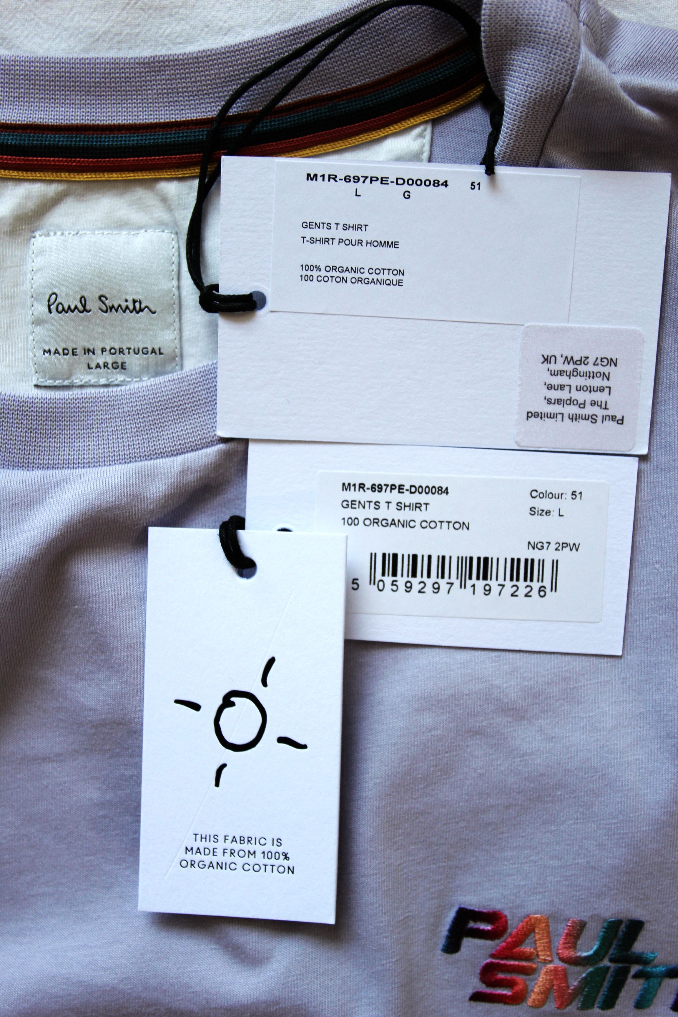 Paul Smith BNWT SS20 PAUL SMITH GENTS TSHIRT L Size US L / EU 52-54 / 3 - 8 Thumbnail