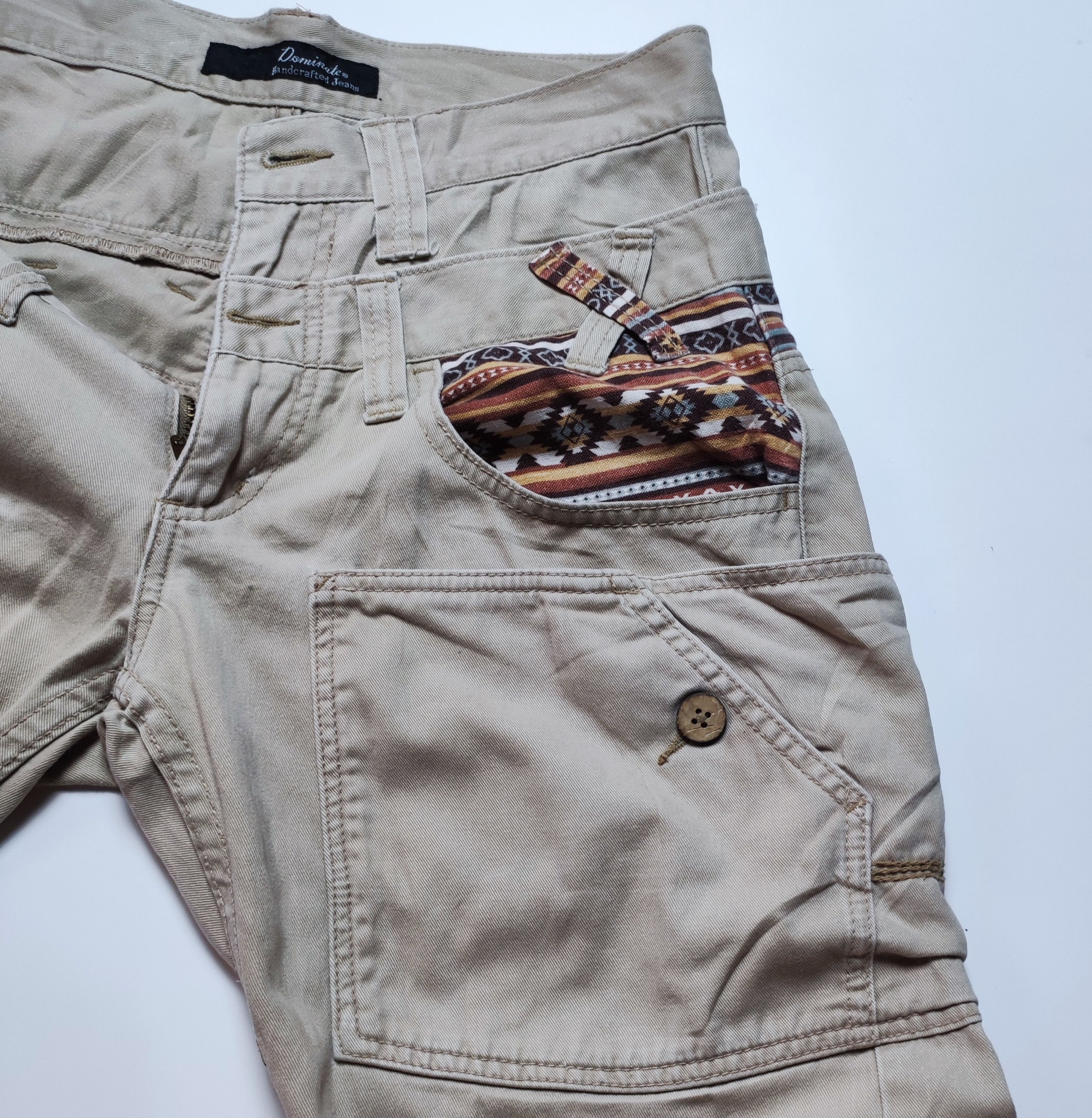 Dominate Double Waist Navajo Multipocket Workwear Pants