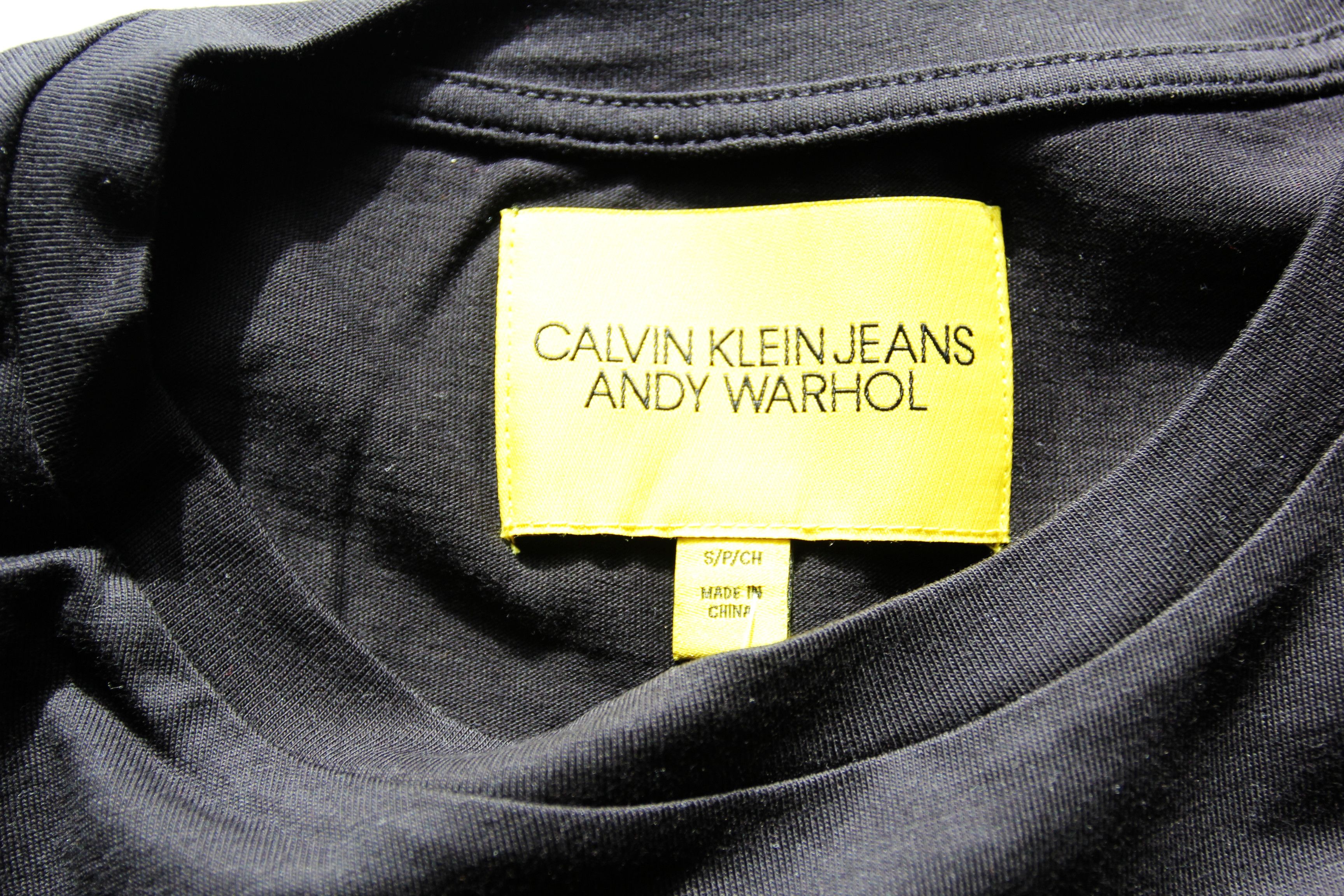 Andy Warhol BNWT AW18 CALVIN KLEIN X ANDY WARHOL PORTRAIT T-SHIRT S Size US S / EU 44-46 / 1 - 8 Thumbnail